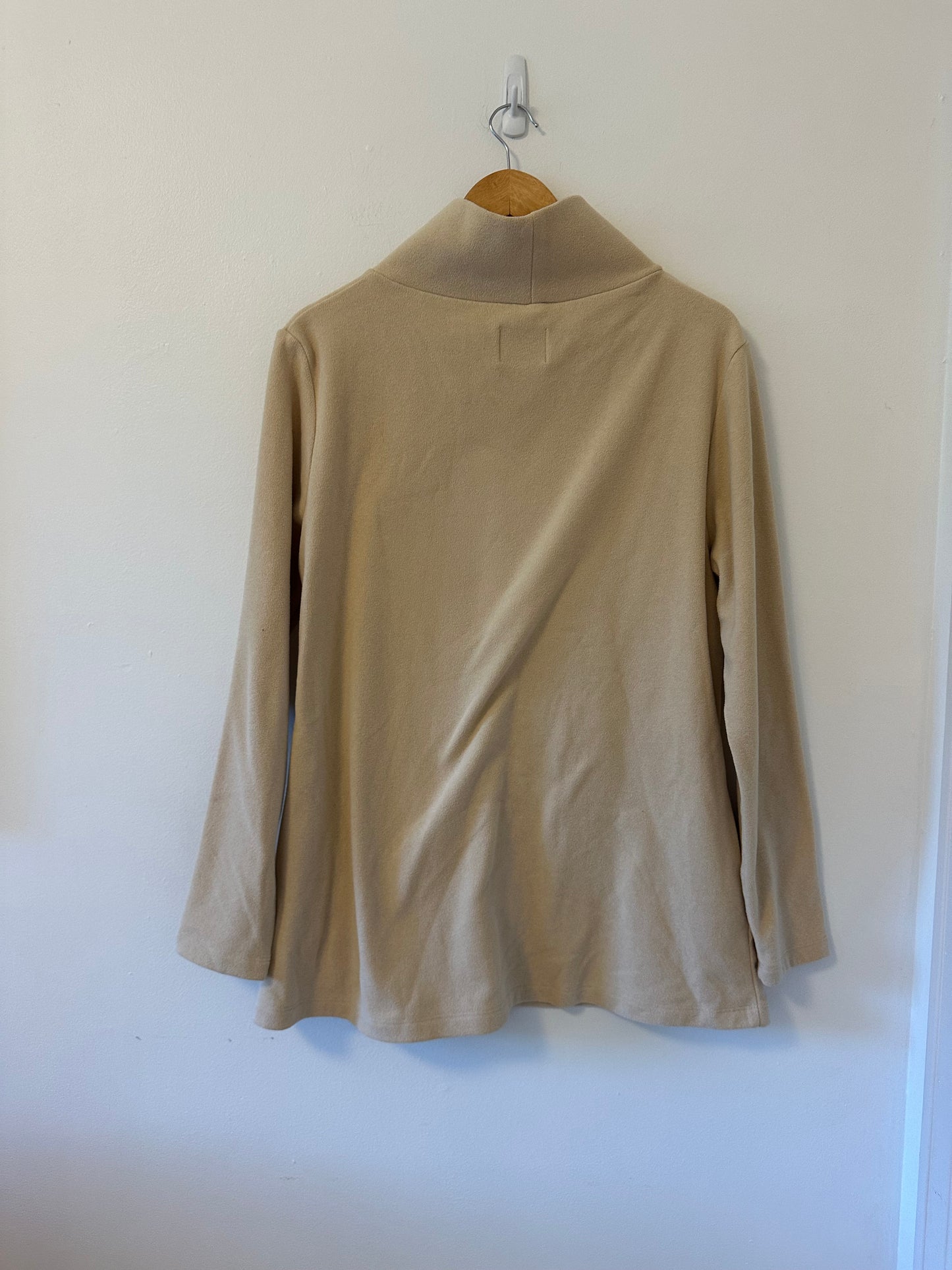 Dudley Stephens - Beige Fleece Greenpoint Turtleneck | Size XL
