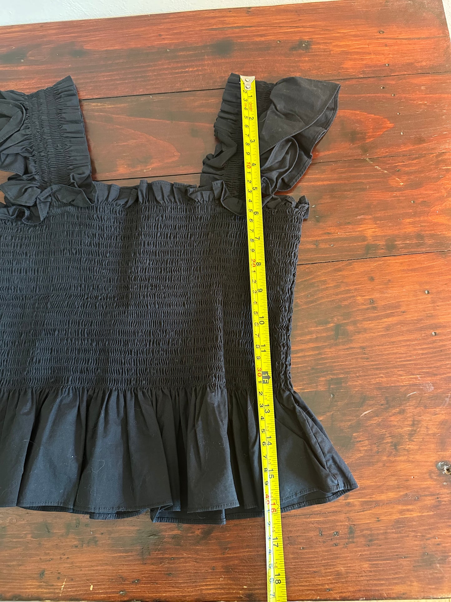 Hill House The Paz Nap Top in Black Size XS