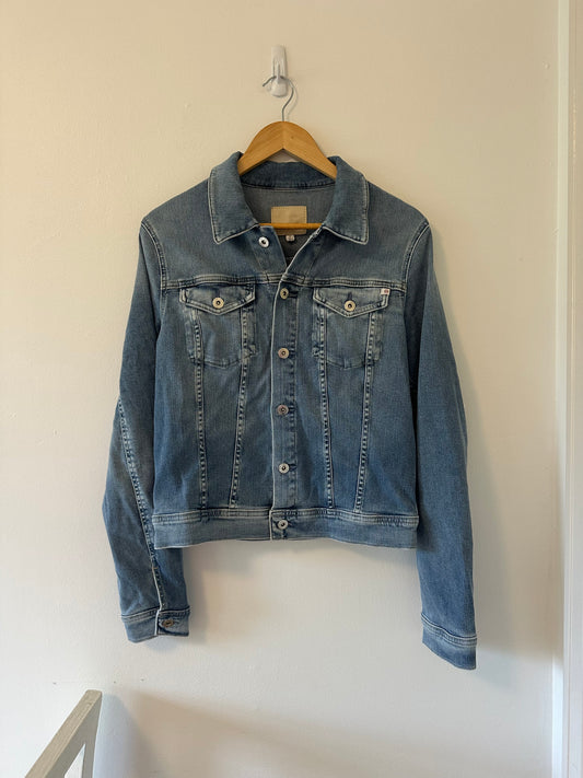 AG Jeans Robyn Blue Denim Jacket - Size Large