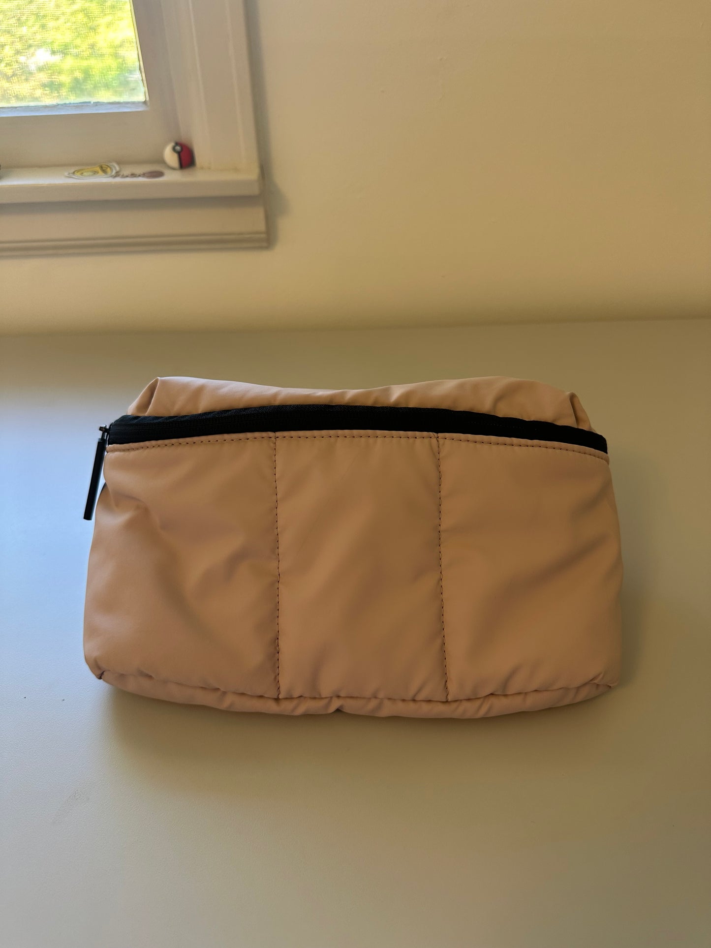 Calpak Luka Belt Bag in Rose Quartz