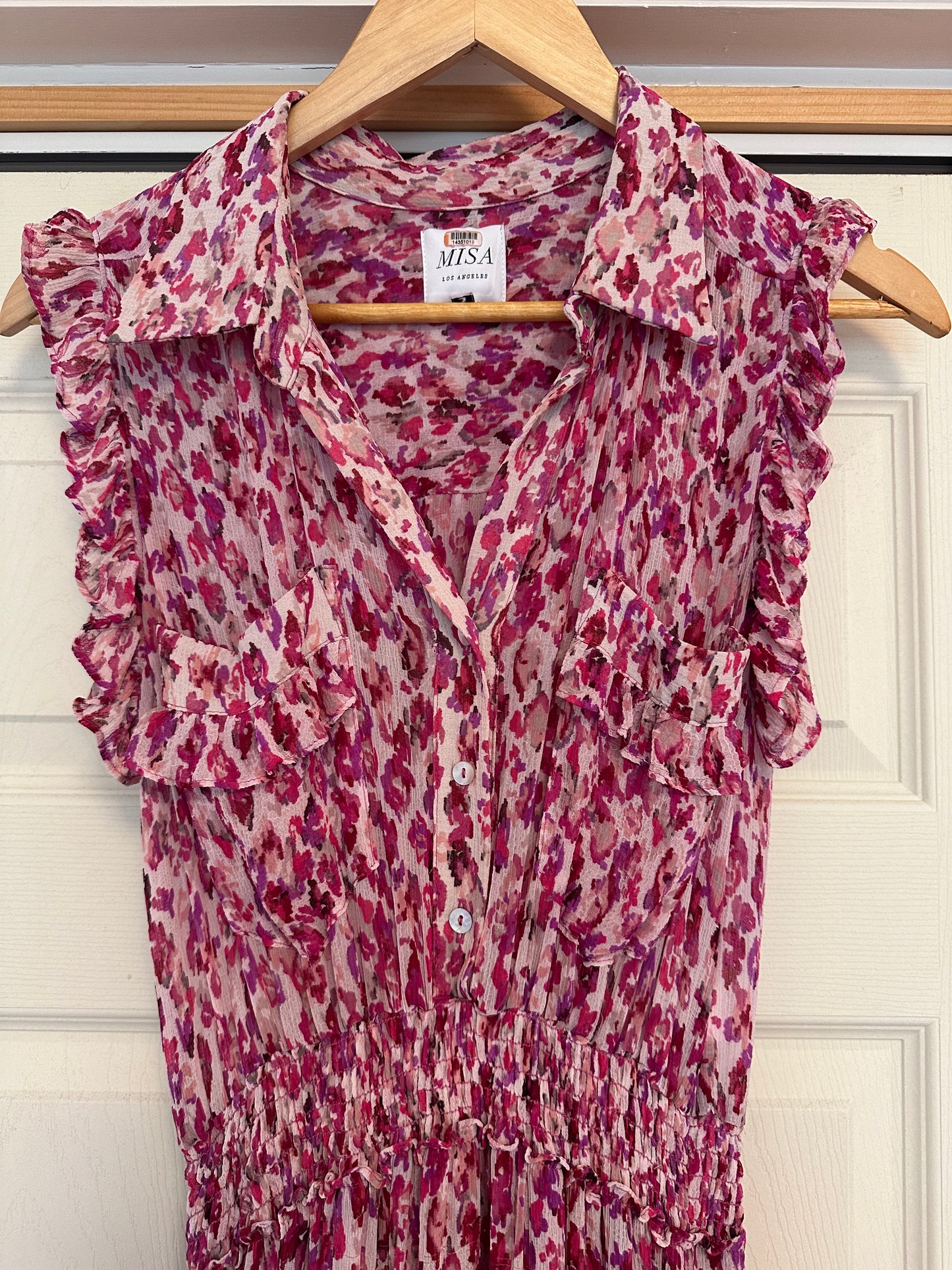 Misa Los Angeles Trina Floral Maxi Dress Size Small