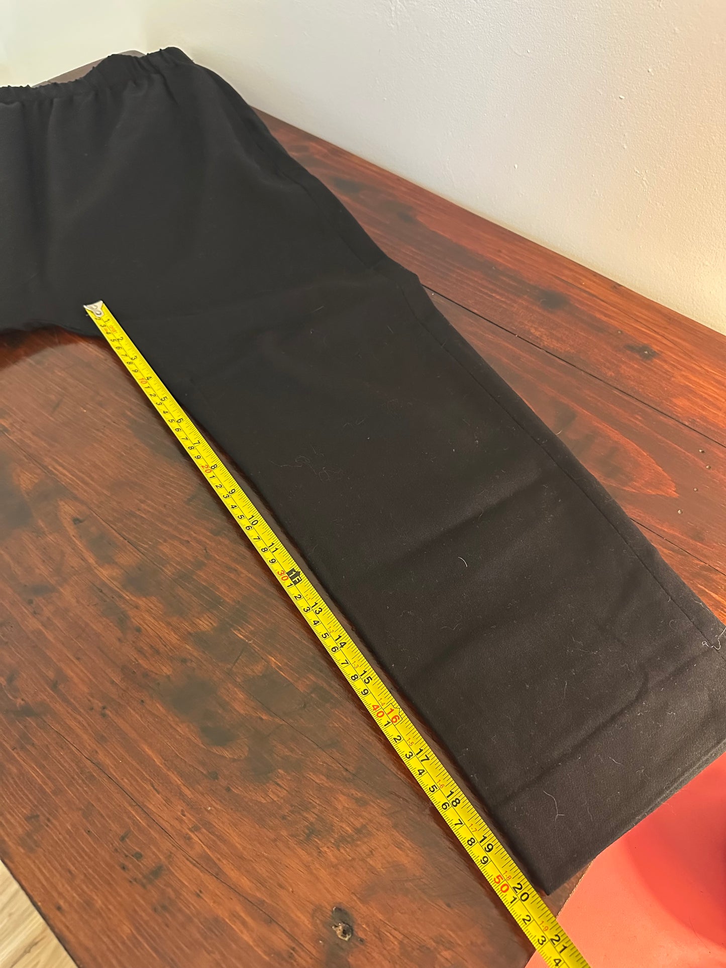 COS - Black The Drop Crotch Casual Trousers | Size Small