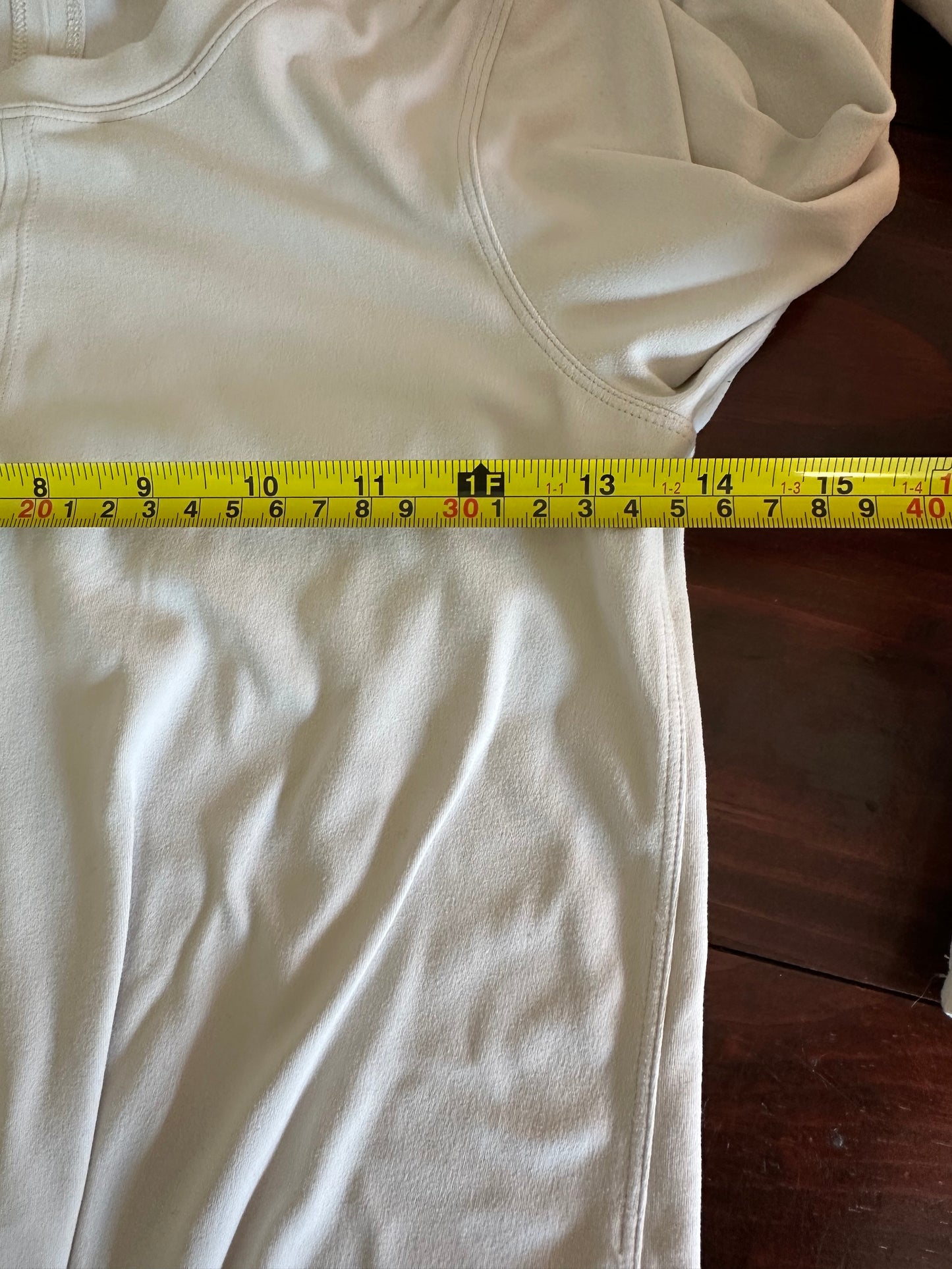 Lululemon Cream Wrap Tie-Front Women's Top