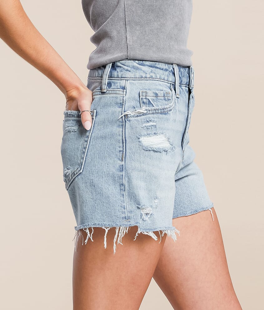 Vervet Rebecca High Rise Stretch Short in “Geniality”- Size Medium