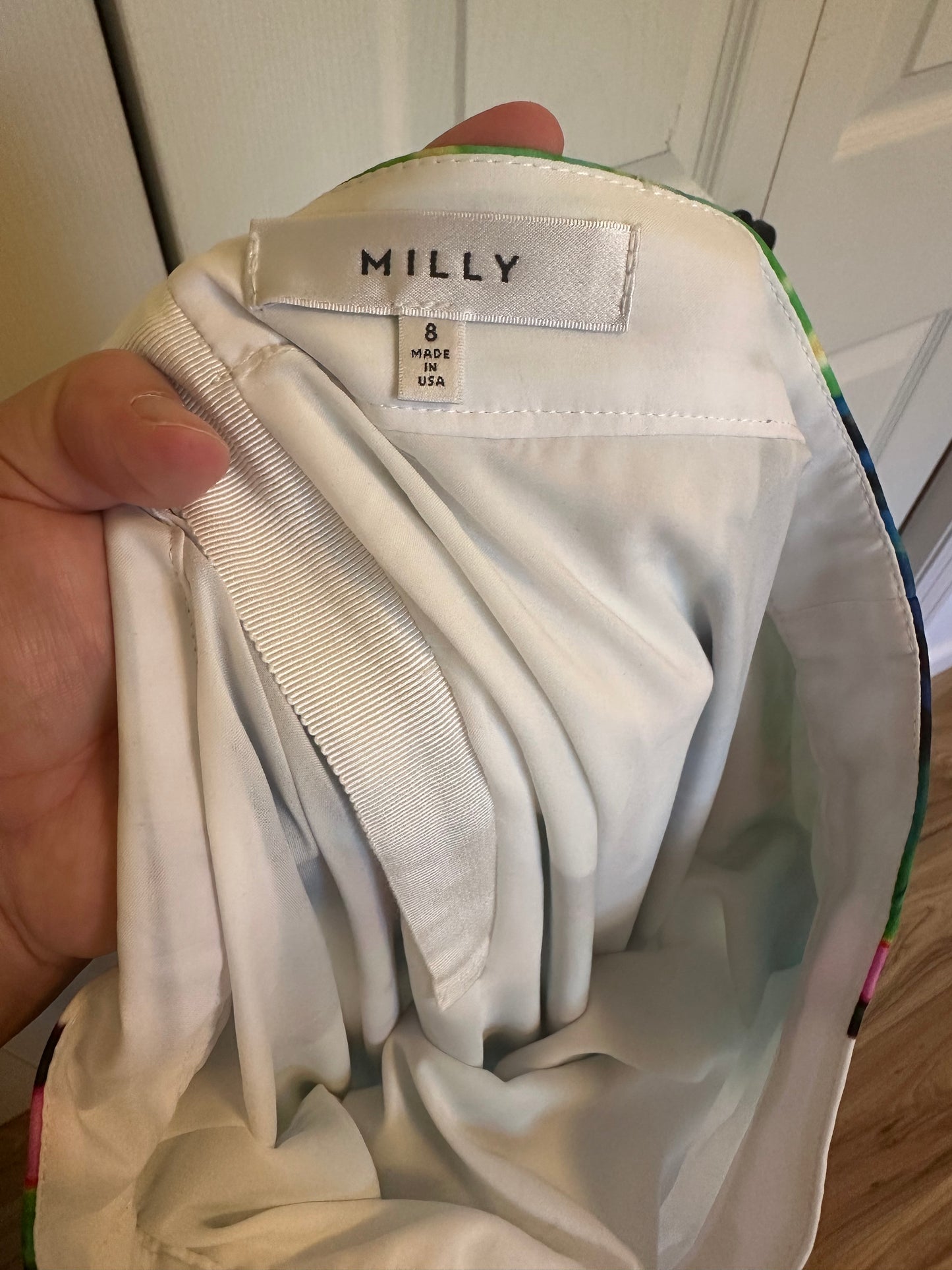 Milly Tropical Print Maxi Skirt Size 8