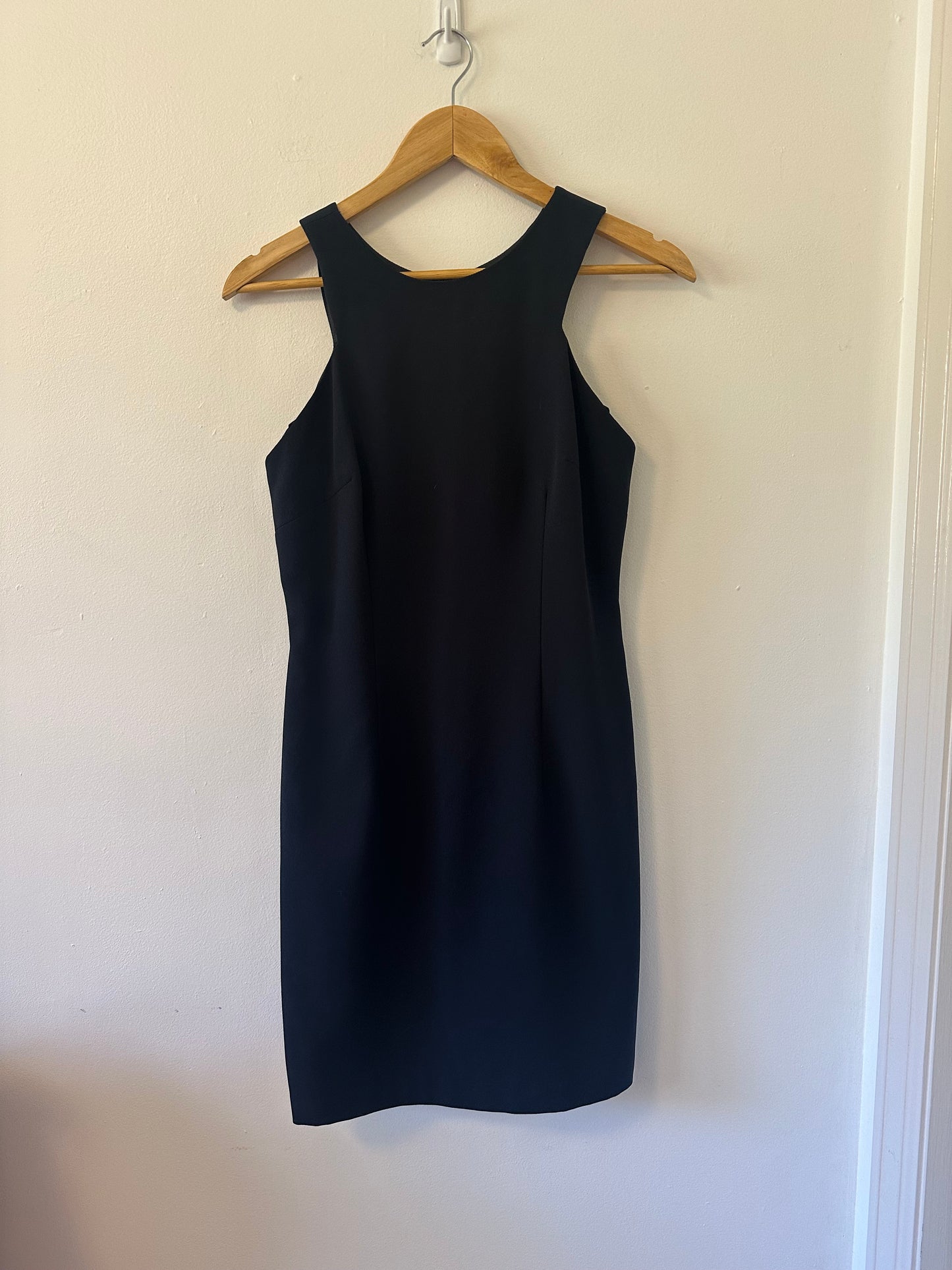 Laundry By Shelli Segal Vintage 90s Black Mini Dress | Size 6