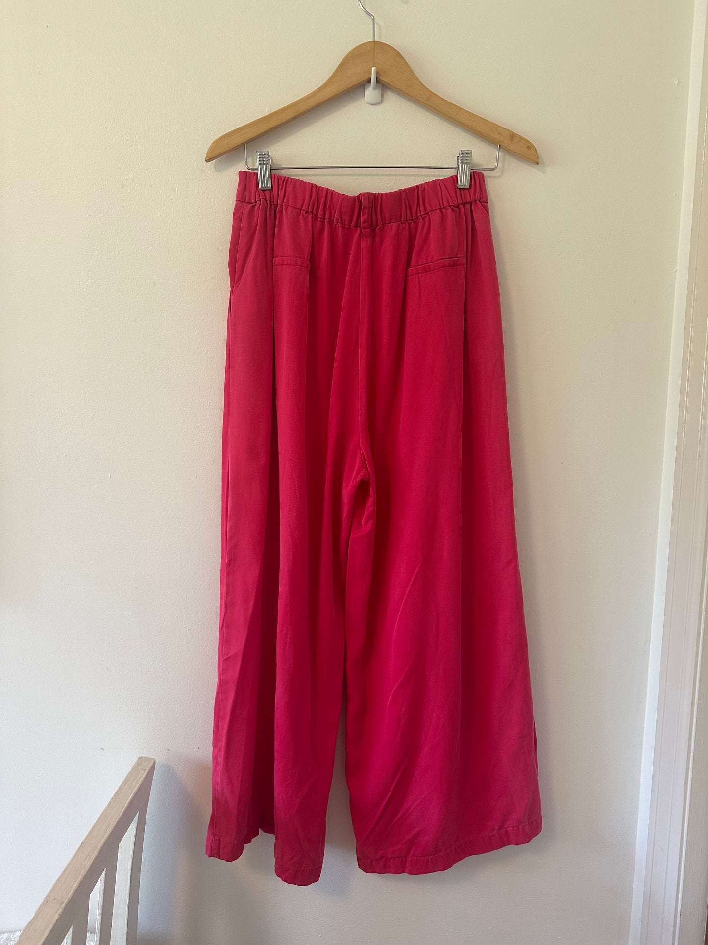 MINKPINK Fabella Wide Leg Pants in Pink- Size Medium