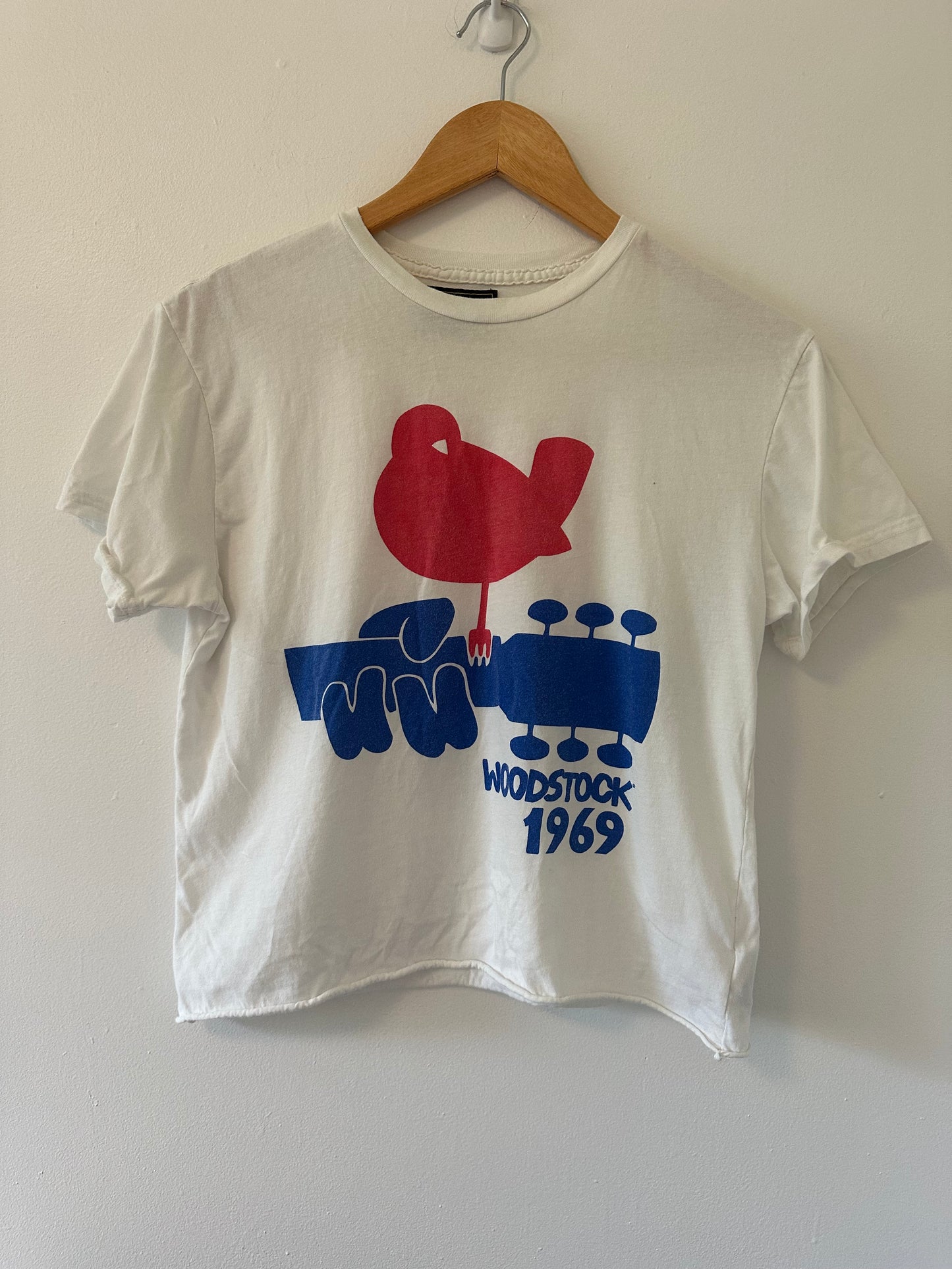 Retro Brand Woodstock 1969 Black Label Tee - Size Small