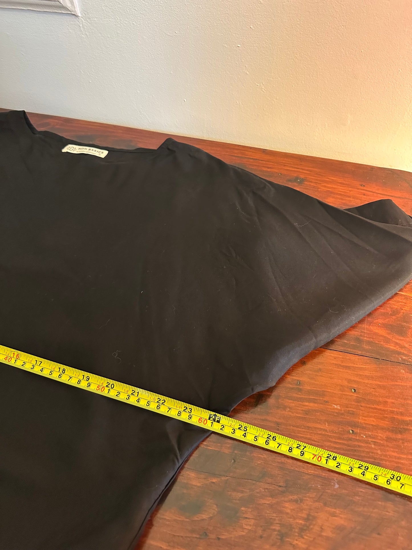 HDH Hackwith Design House - Black Cotton Cropped Blouse | Size Small