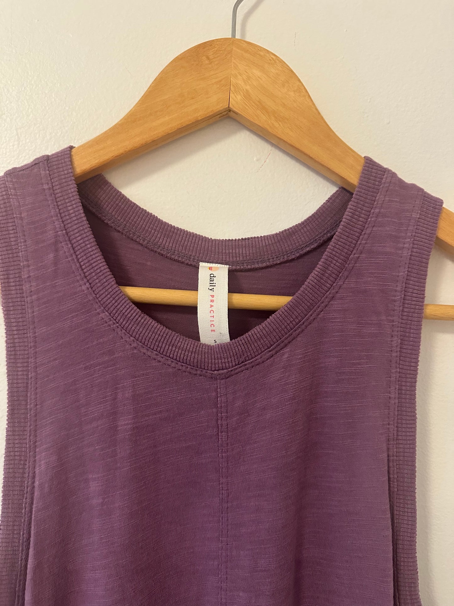 Daily Practice by Anthropologie Relaxed Midi Dress in Violet - Size Small