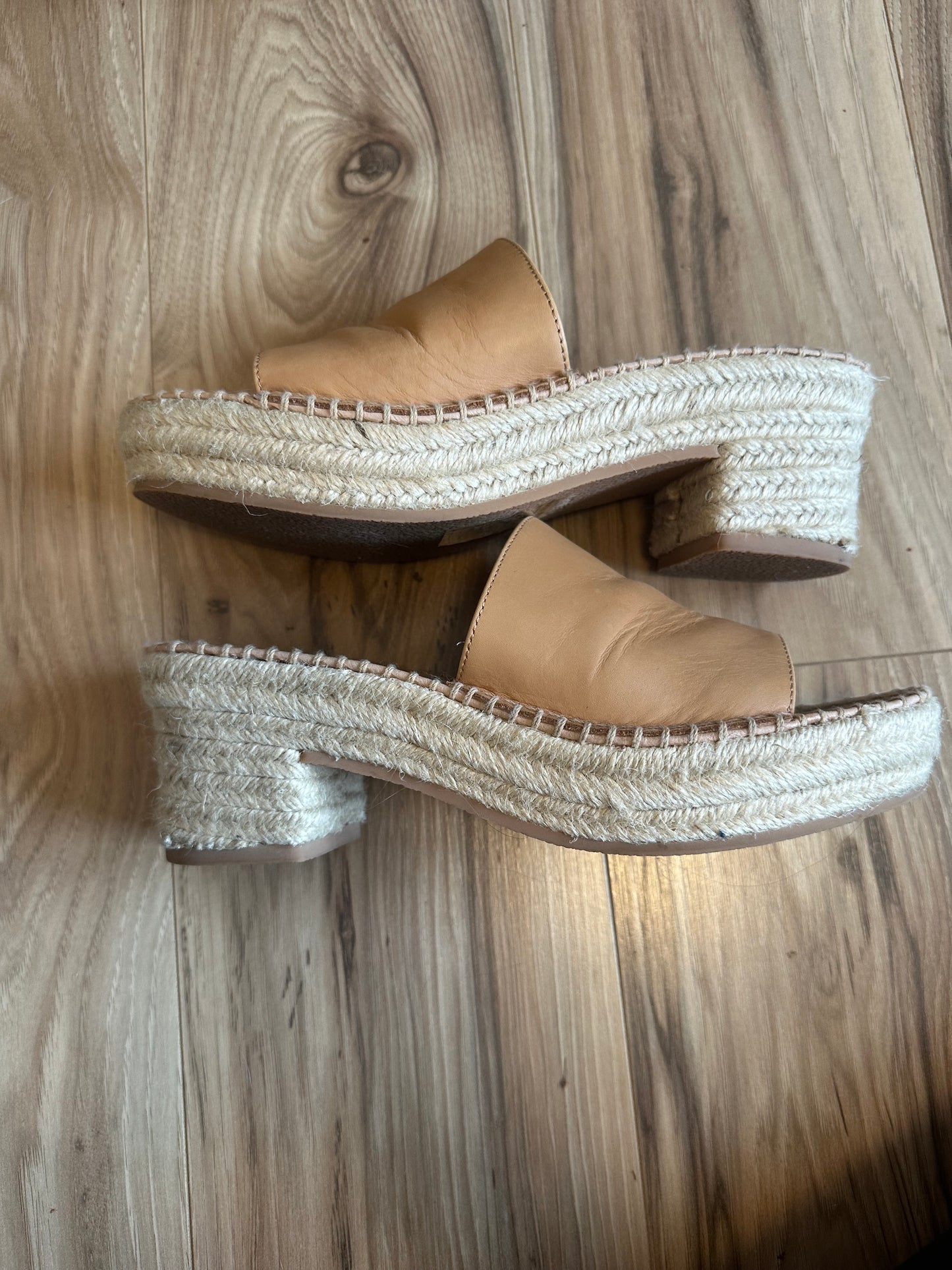 Soludos Laguna Leather Sandals Size 7