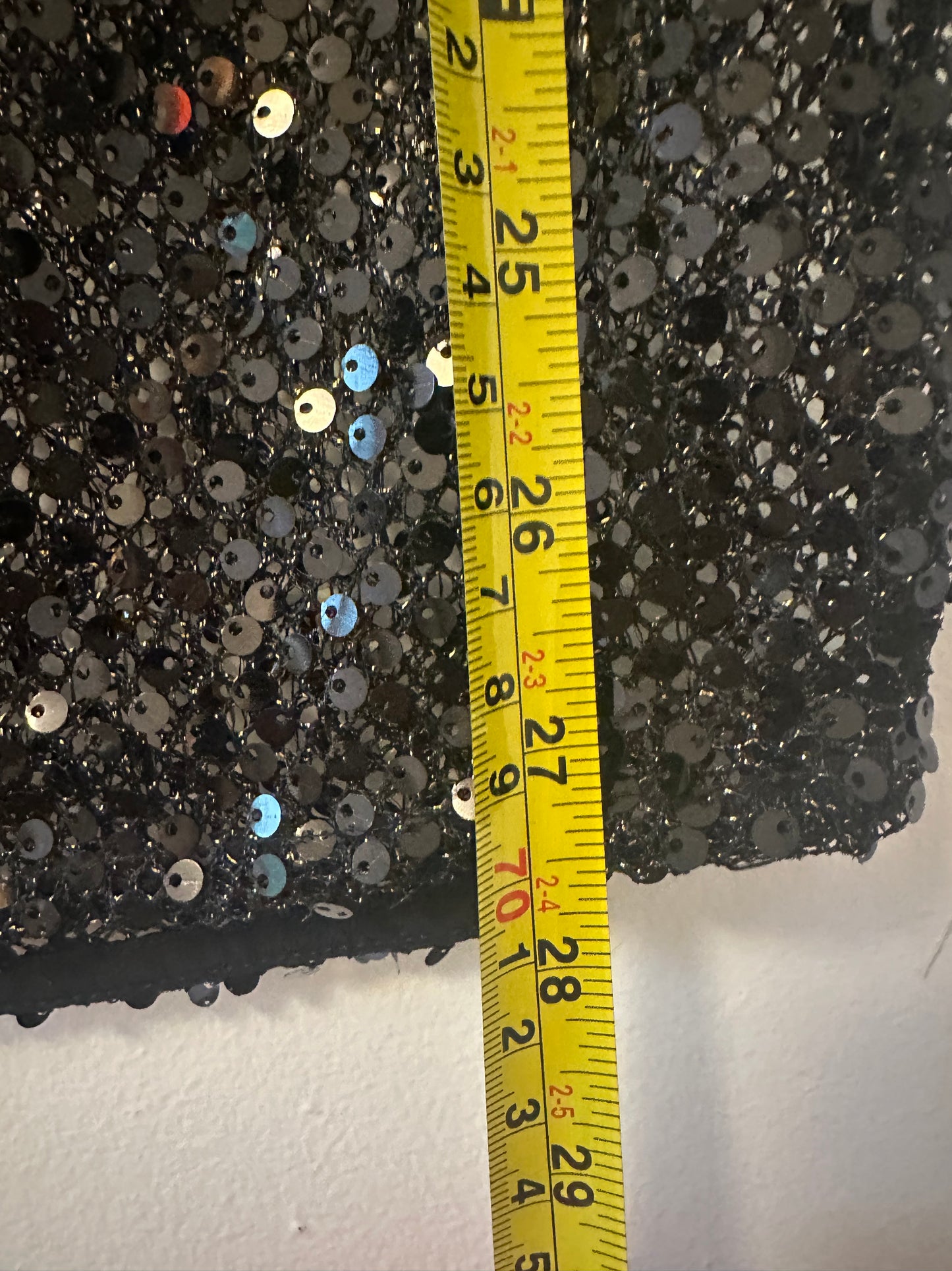 J. Crew Collection New Black Sequin Midi Skirt Size 2