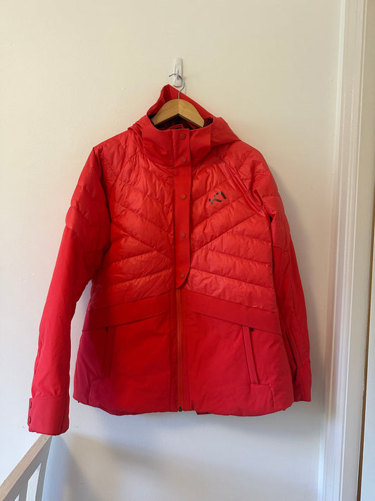 Kari Traa Women's Ragnhild Down Jacket in Red - Size Large
