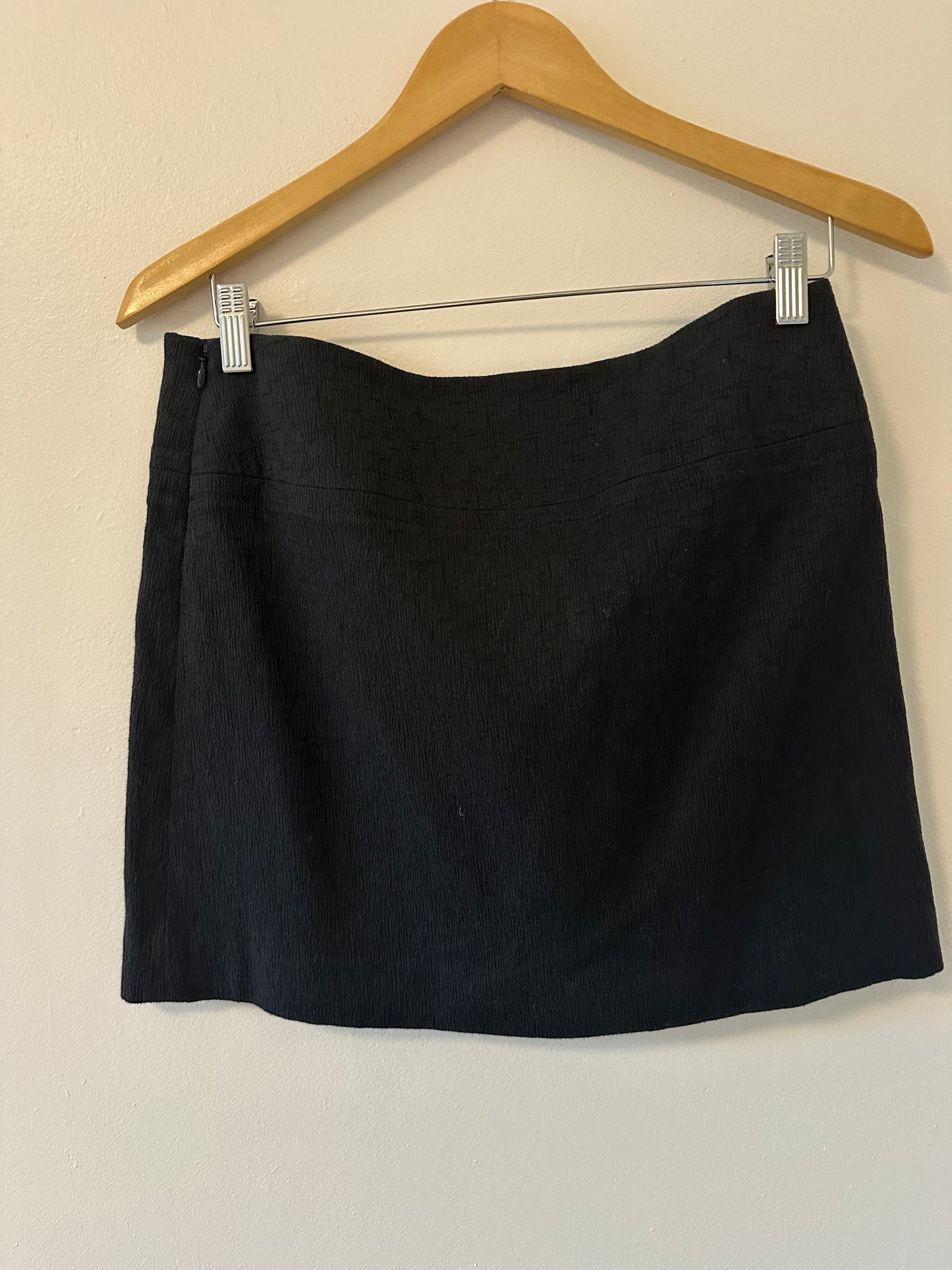 Theory Black Women's Mini Skirt Size 10