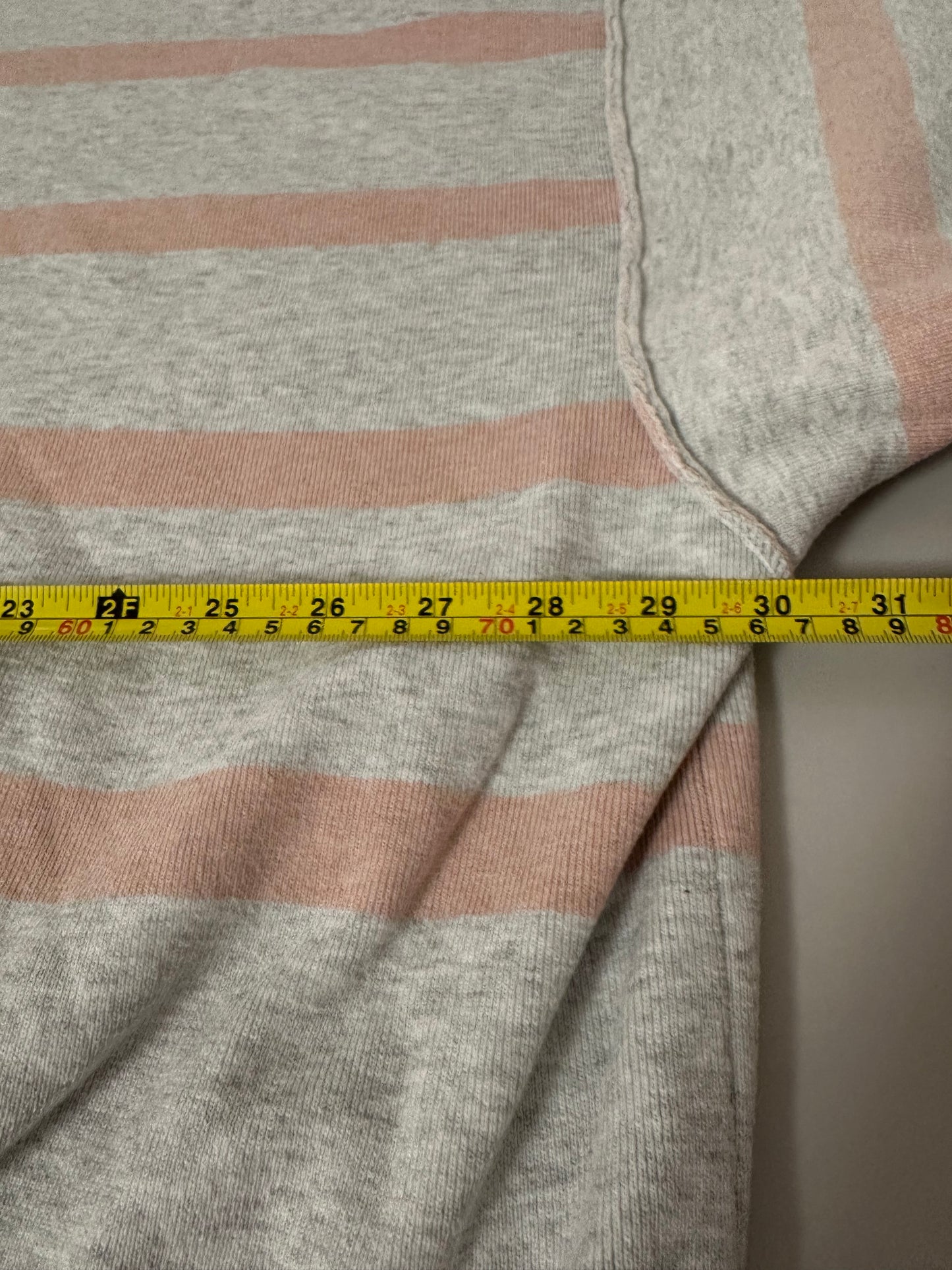 Free People Uptown Stripe Oversized Pullover Sweater | Size Small