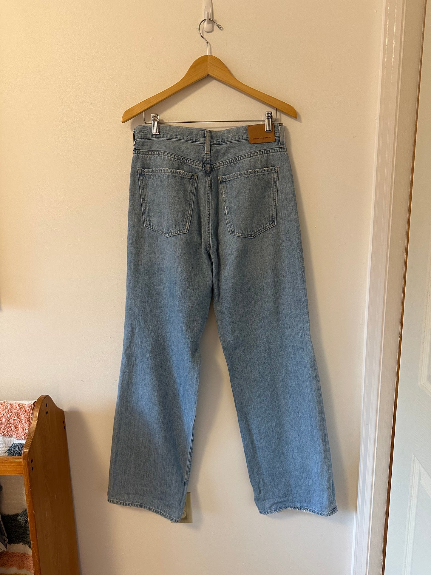 Citizens Of Humanity Annina Light Blue Straight Leg Jeans | Size 29