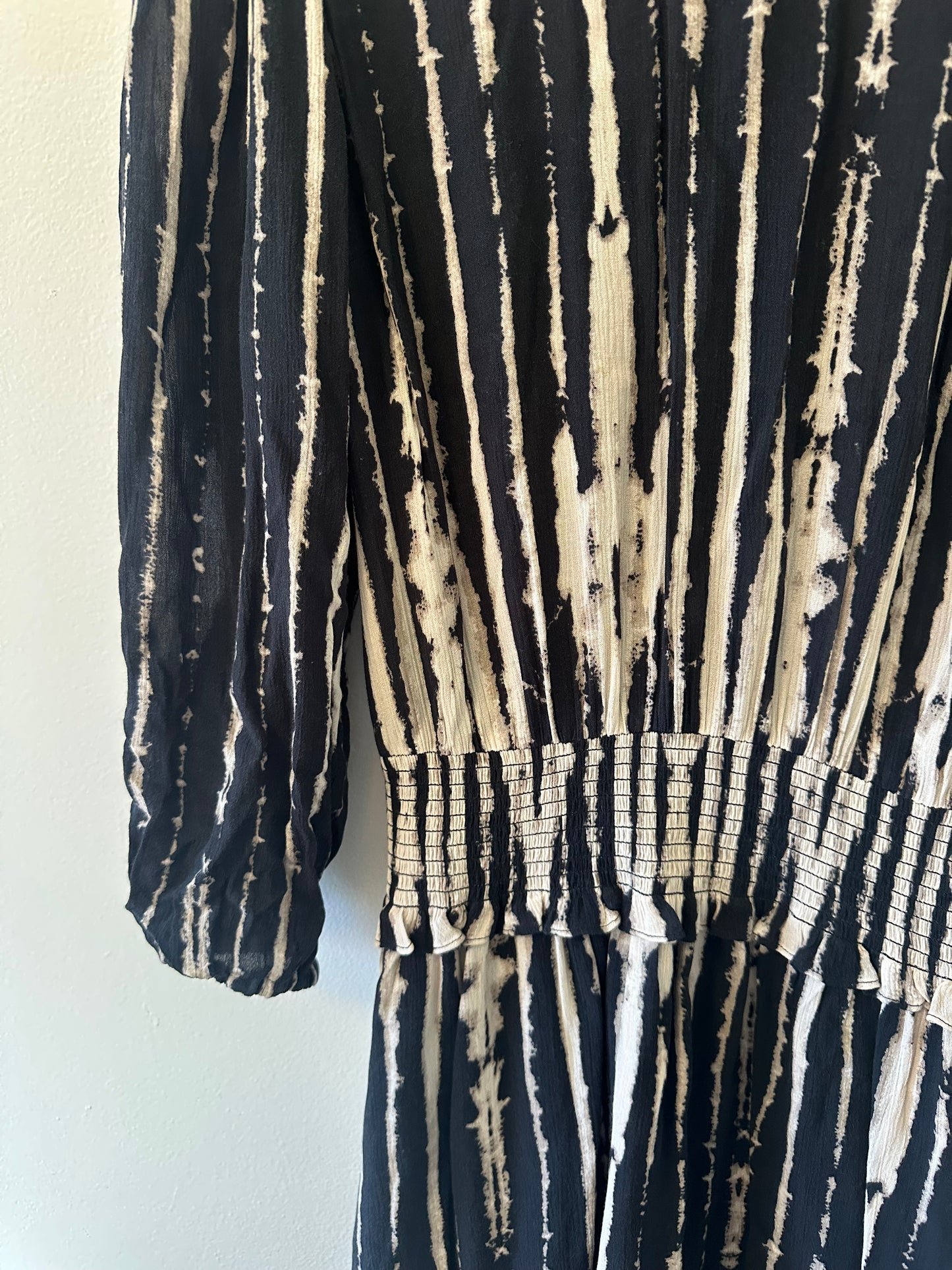 Rails Inez Mini Dress in Black Nile Size Small