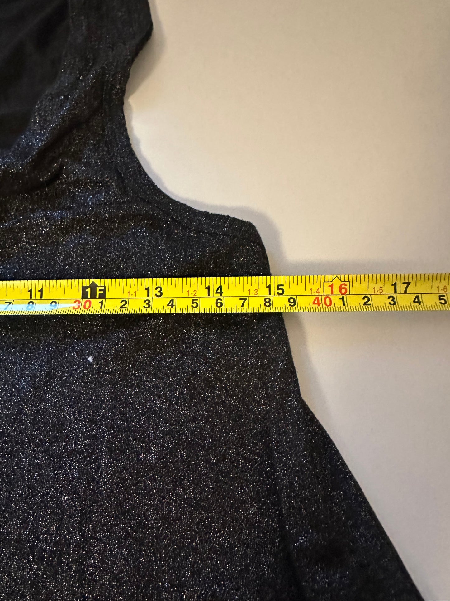 Z Supply Tank Top in Black Glitter - Size XS