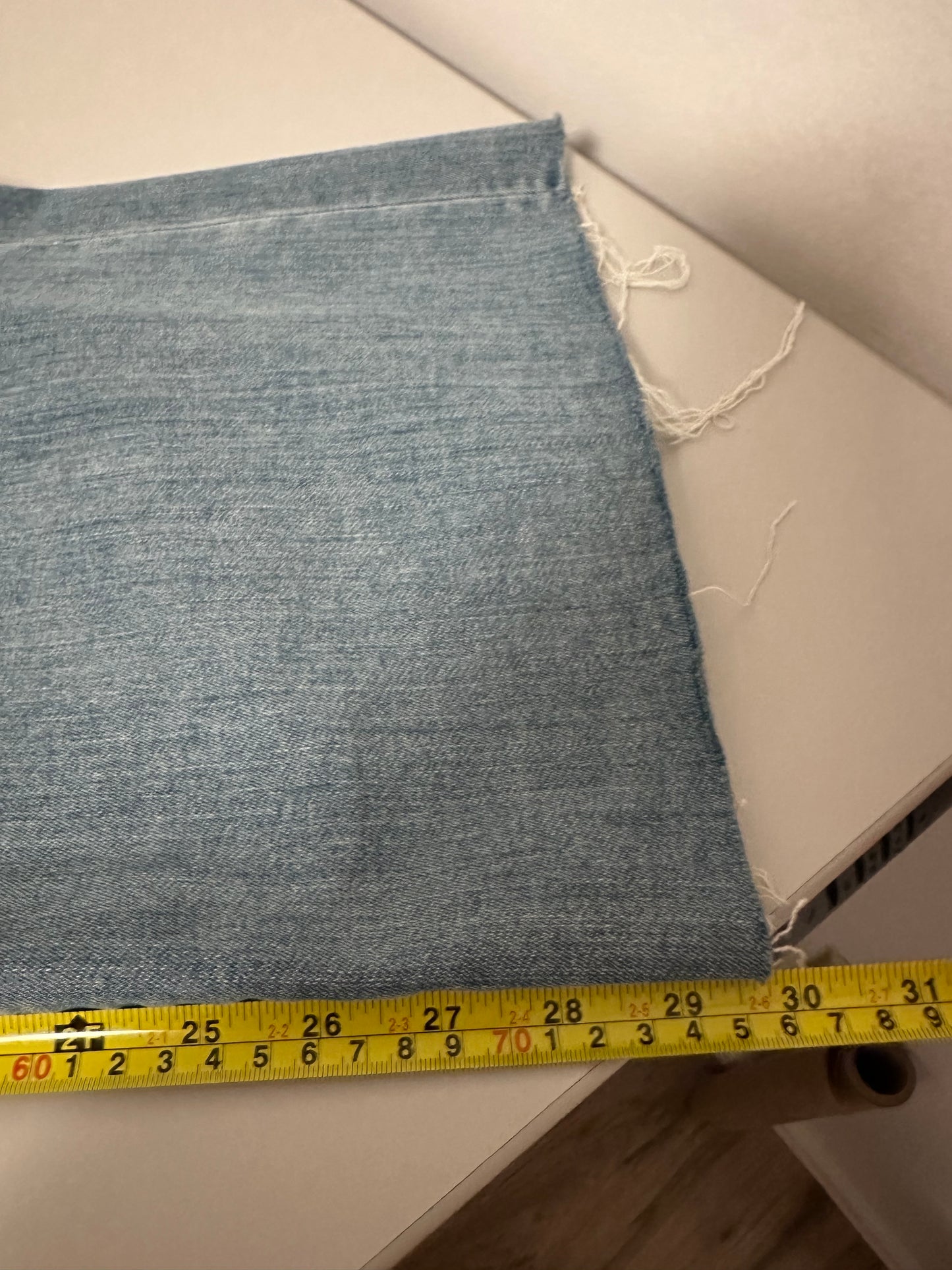 Frame Le Slim Palazzo Women's Light Blue Wide-Leg Jeans | Size 32