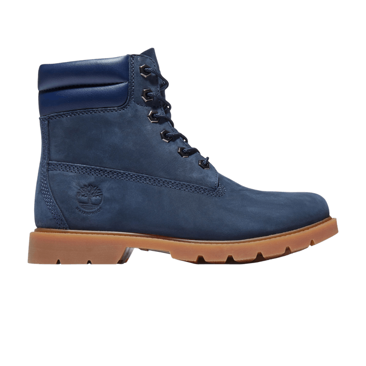 Timberland Women's Linden Woods 6-Inch Waterproof Boot in Navy Gum | Size 8.5