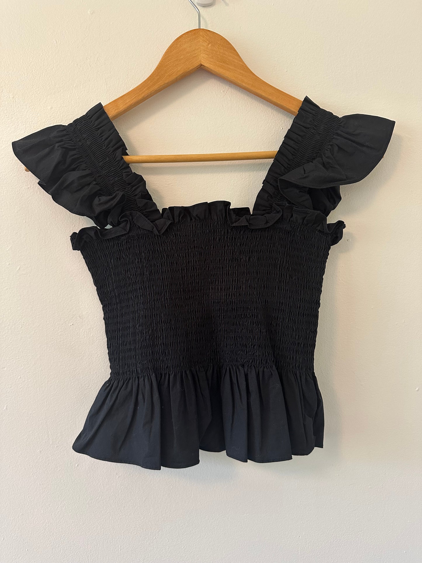 Hill House The Paz Nap Top in Black Size XS