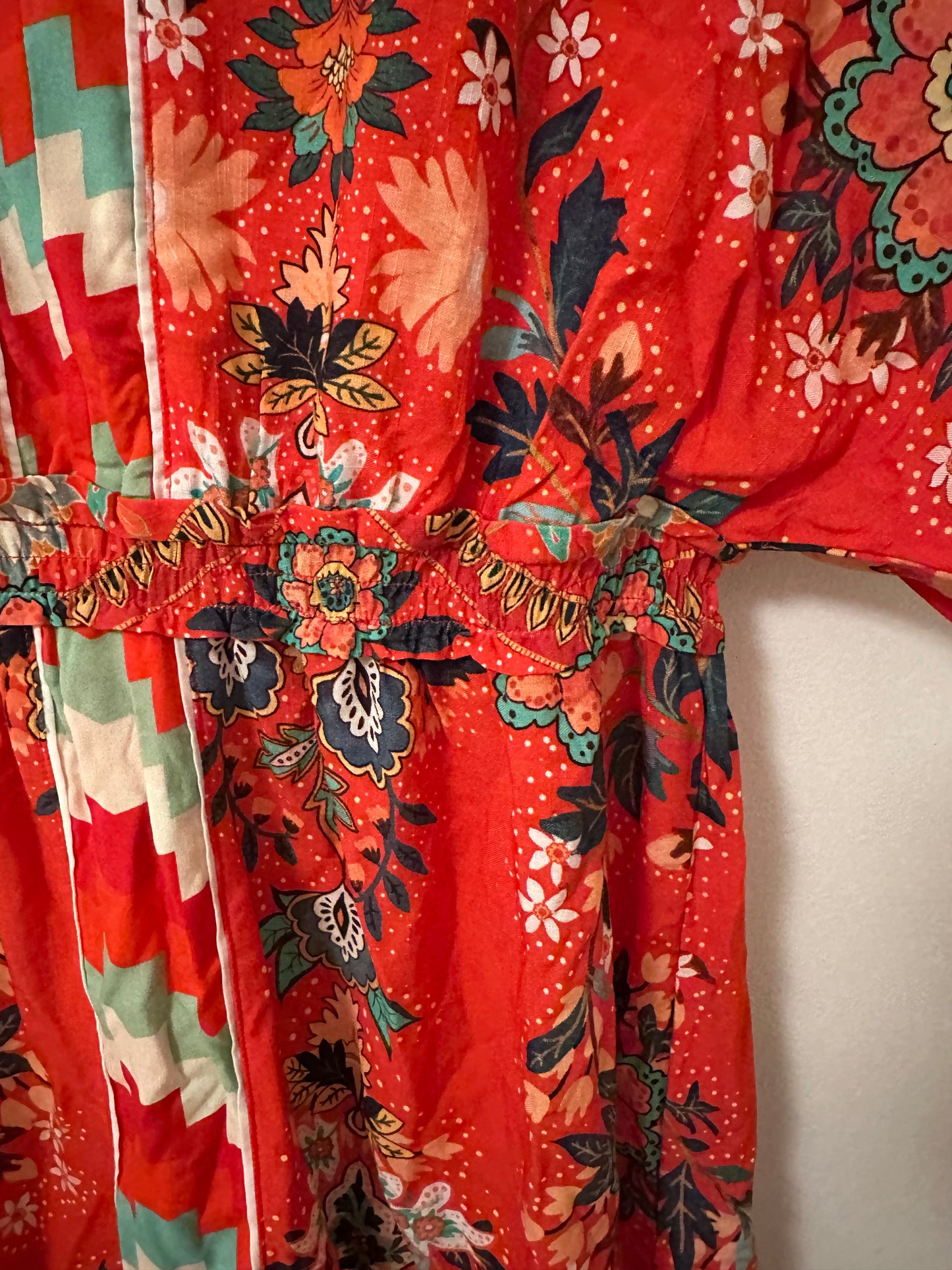 Farm Rio for Anthropologie Jane Mini Dress Size XS Petite