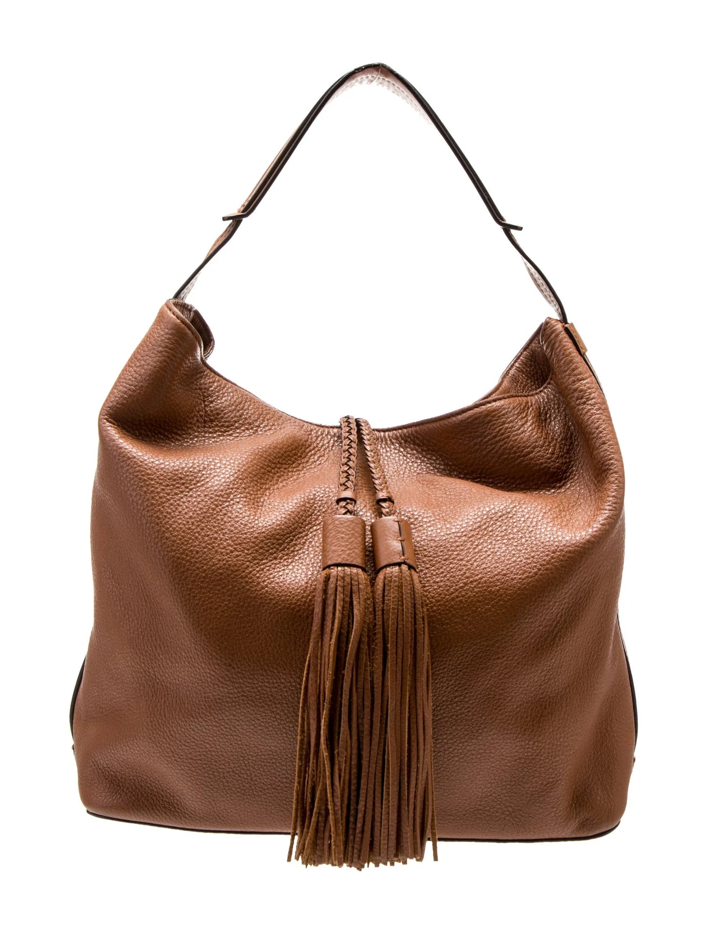 Rebecca Minkoff Isobel Hobo Bag in Almond Brown Leather