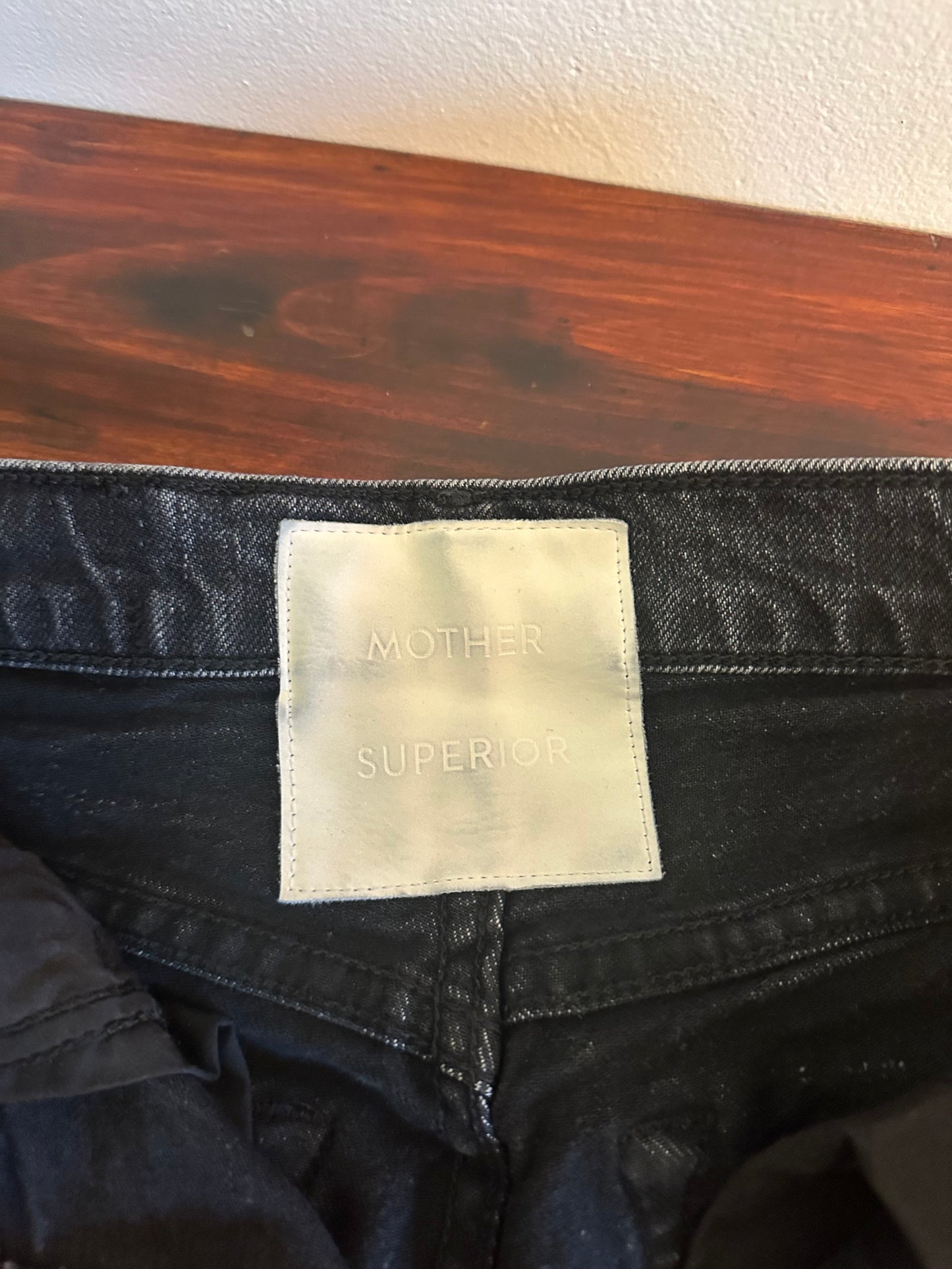 MOTHER The Tomcat Ankle Straight Leg Jeans in On The Fly - Size 24