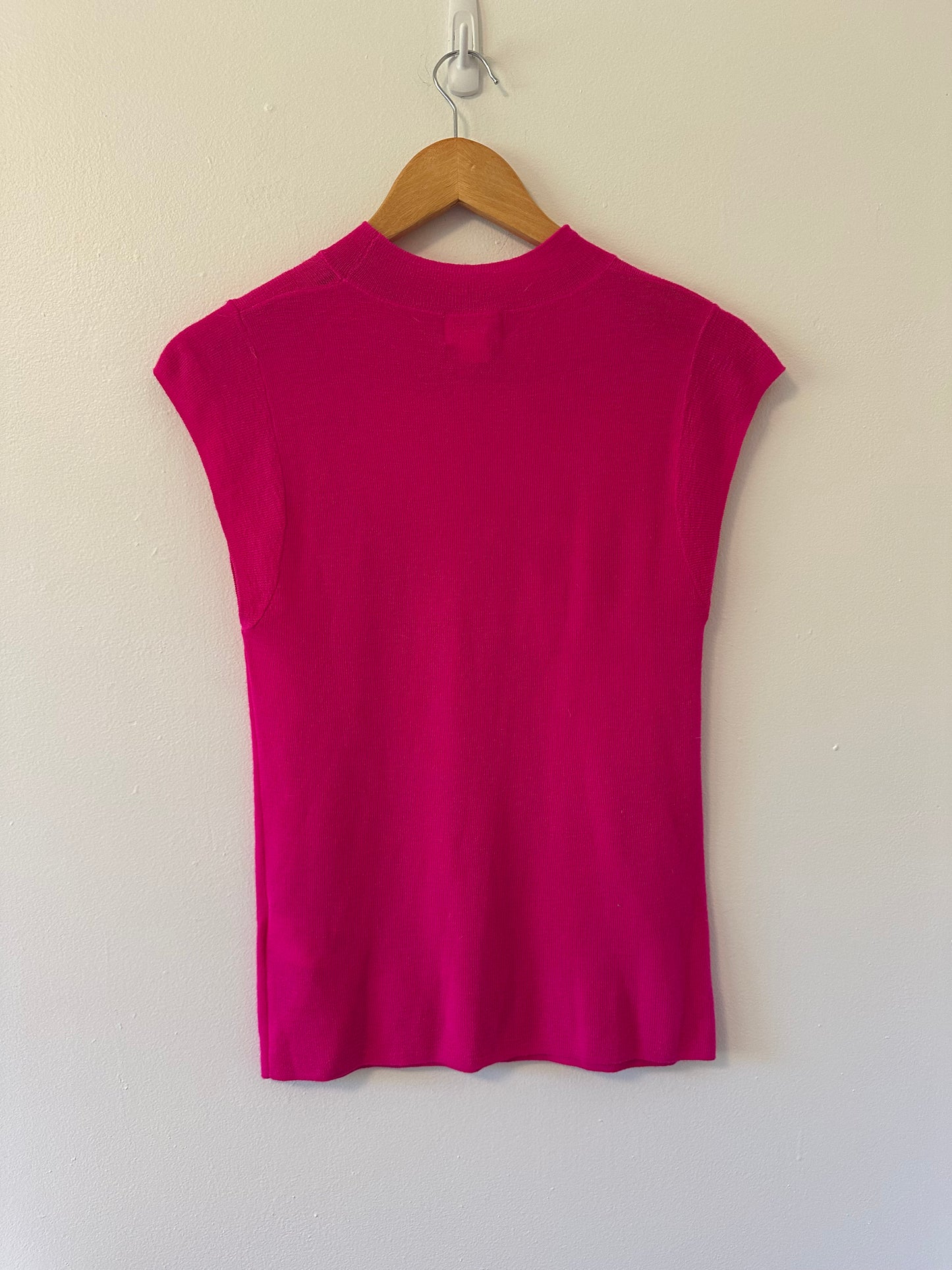 Maeve by Anthropologie Pink Sleeveless Top Merino Wool Top - Size Medium
