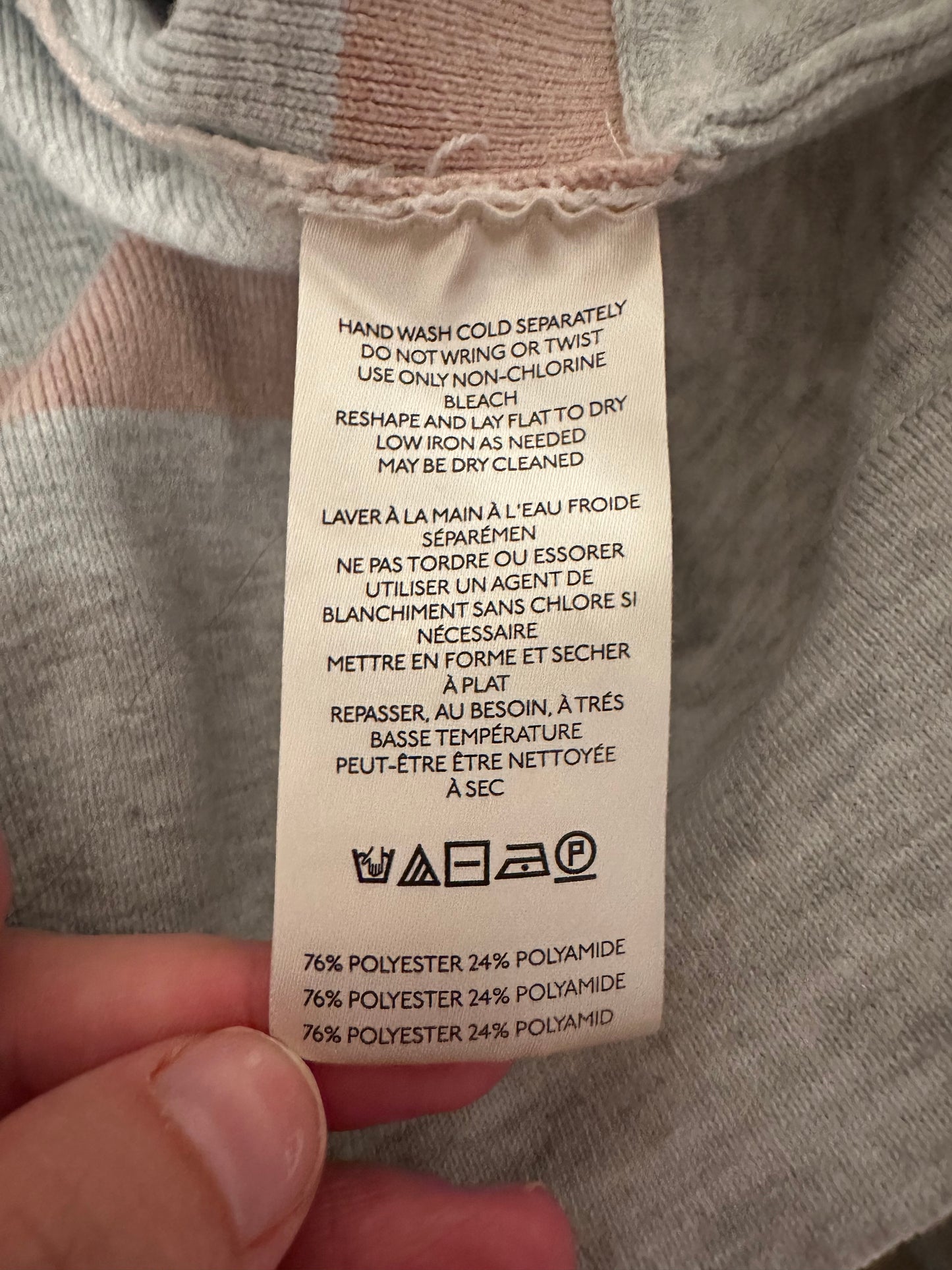 Free People Uptown Stripe Oversized Pullover Sweater | Size Small