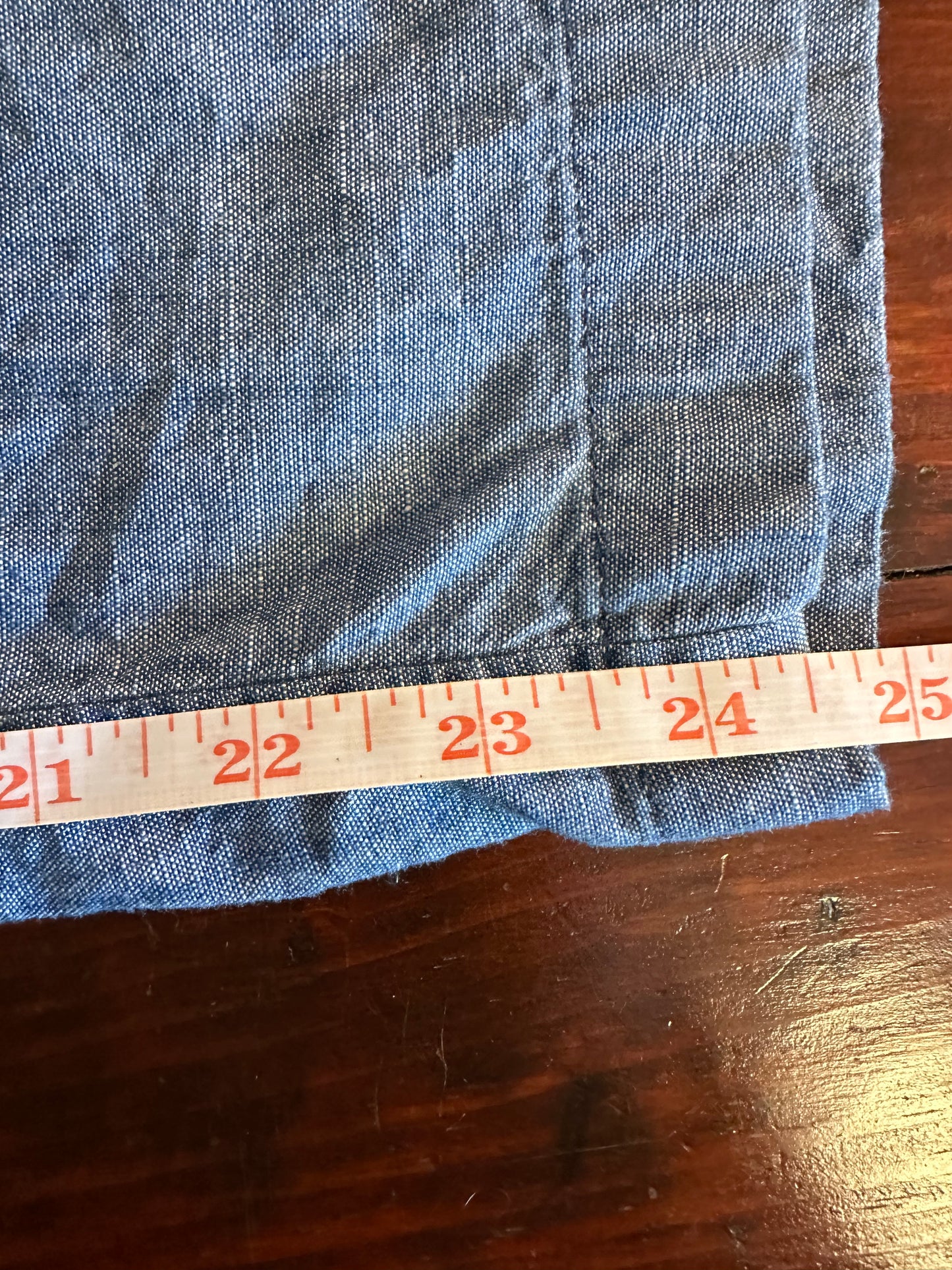 J. Crew Chambray Blue Pants Size 2