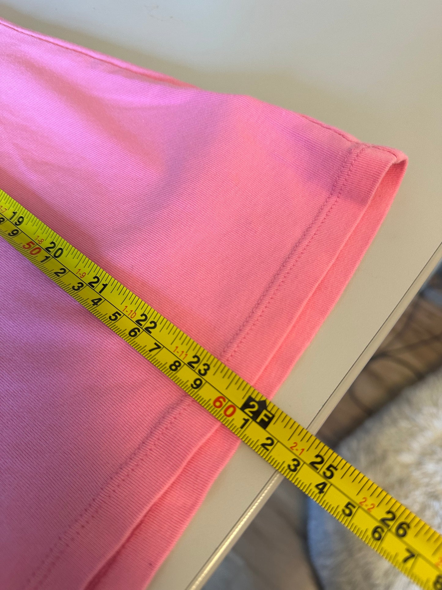 Talbots Pima Cotton Pink 3/4 Sleeve Boatneck T-Shirt | Size Large