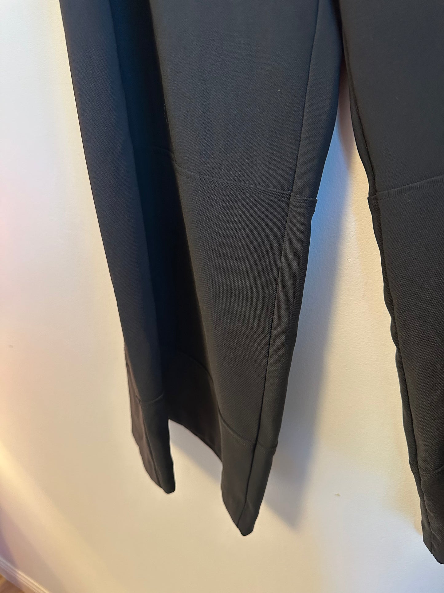 Porto Wide Leg Olive Green Trousers | Size 3 (Large)