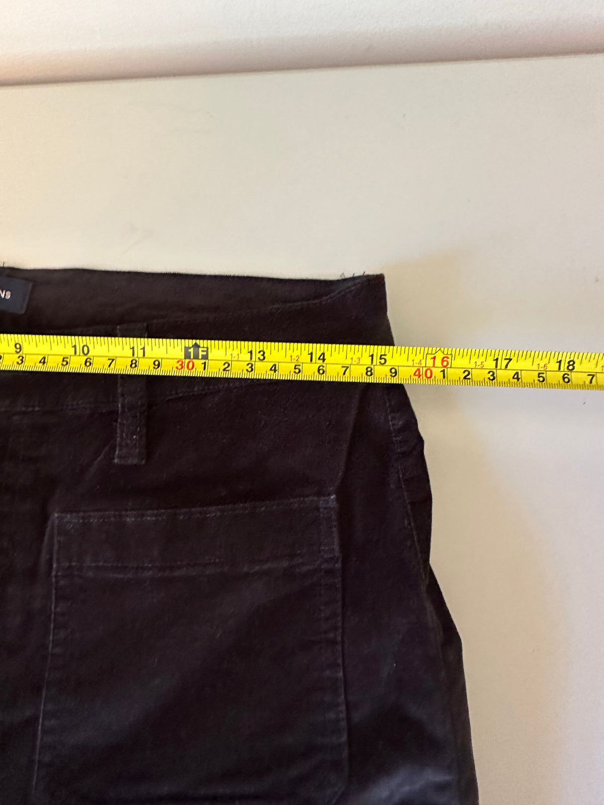 J. Crew Black Velvet Demi Bootcut Cropped Pants | Size 30P