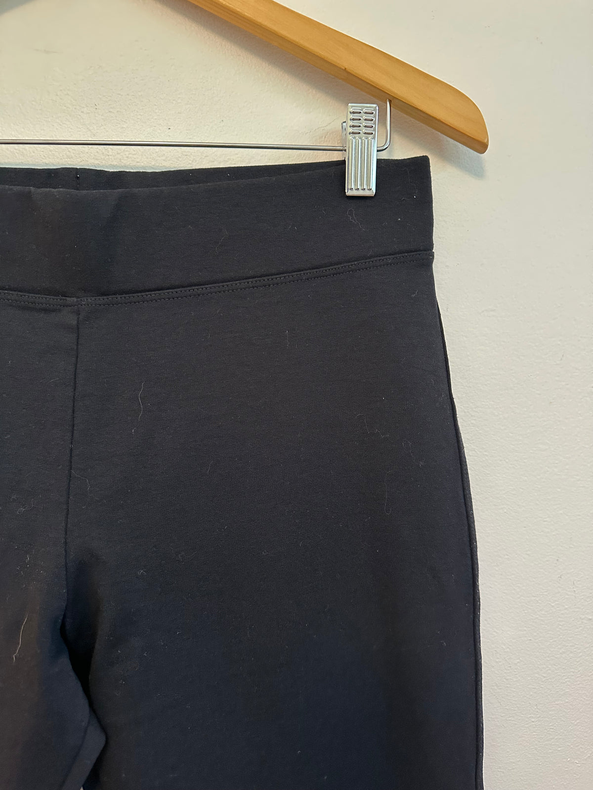 American Giant Black Kick Flare Pants | Size 10