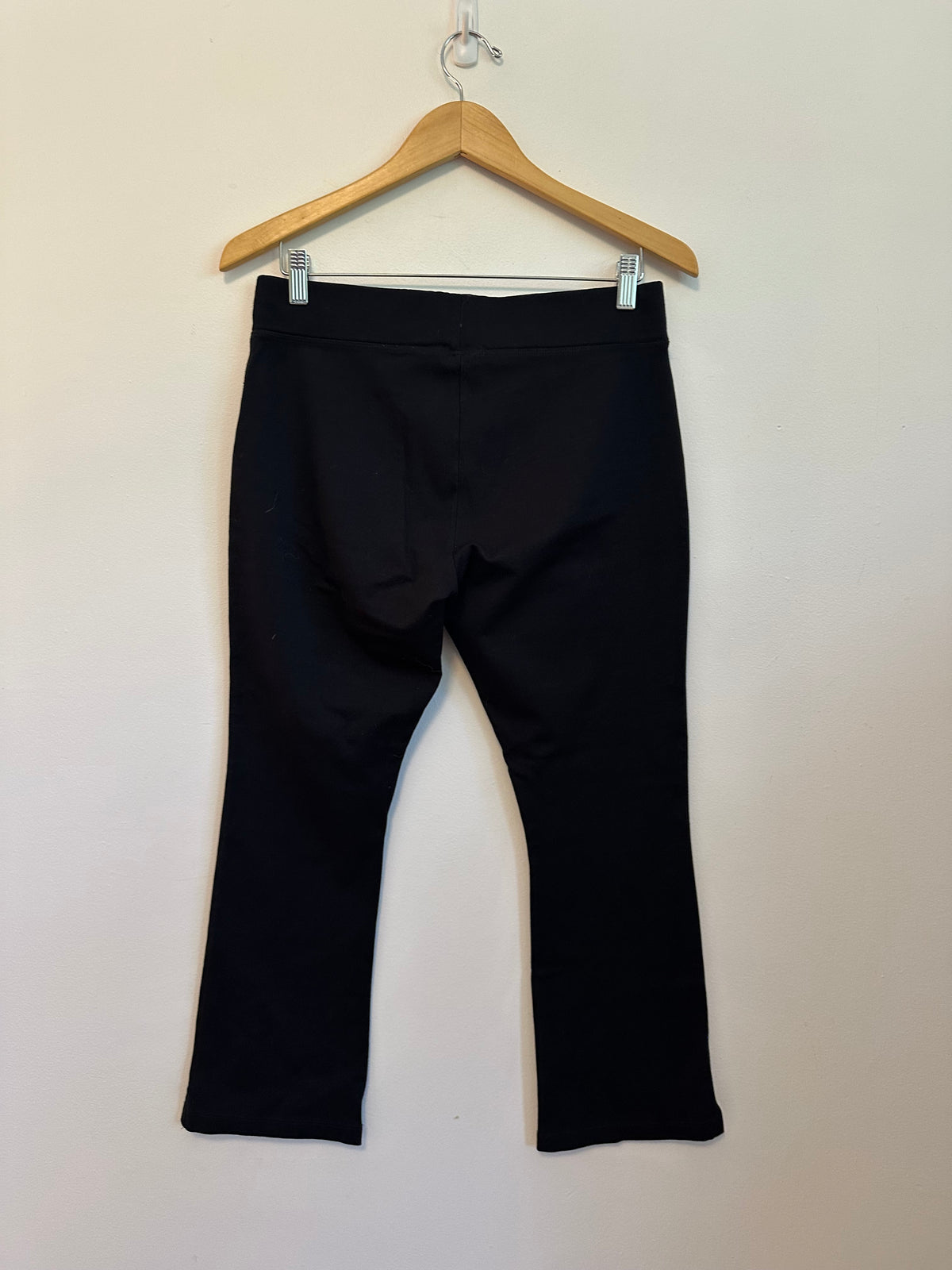 American Giant Black Kick Flare Pants | Size 10