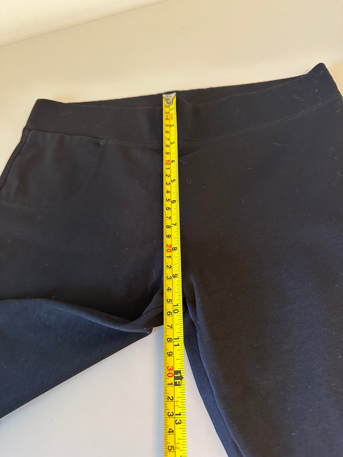American Giant Black Kick Flare Pants | Size 10
