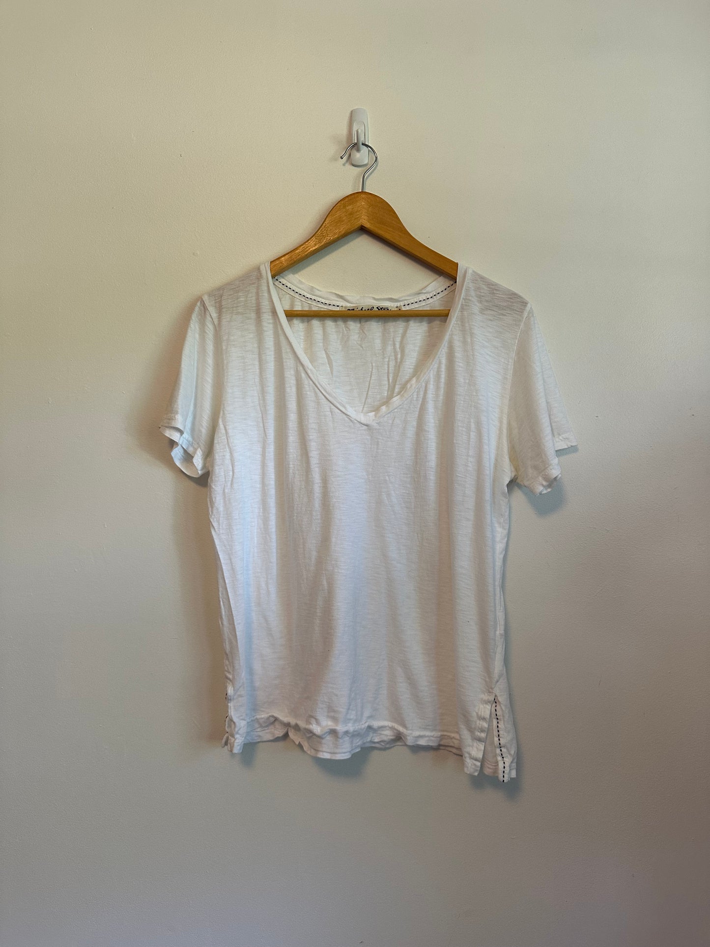 Michael Stars Supima Cotton V-Neck Short Sleeve T-Shirt