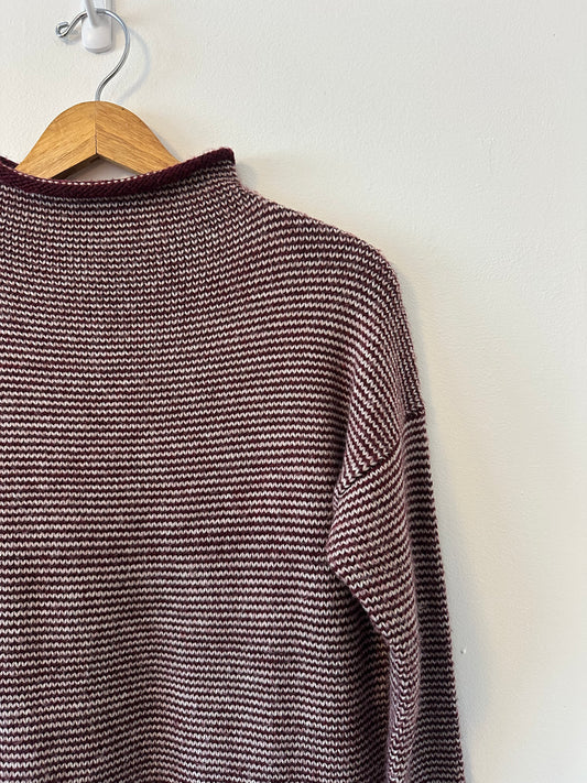 American Eagle Outfitters Red Striped Sweater Dress | Size Medium