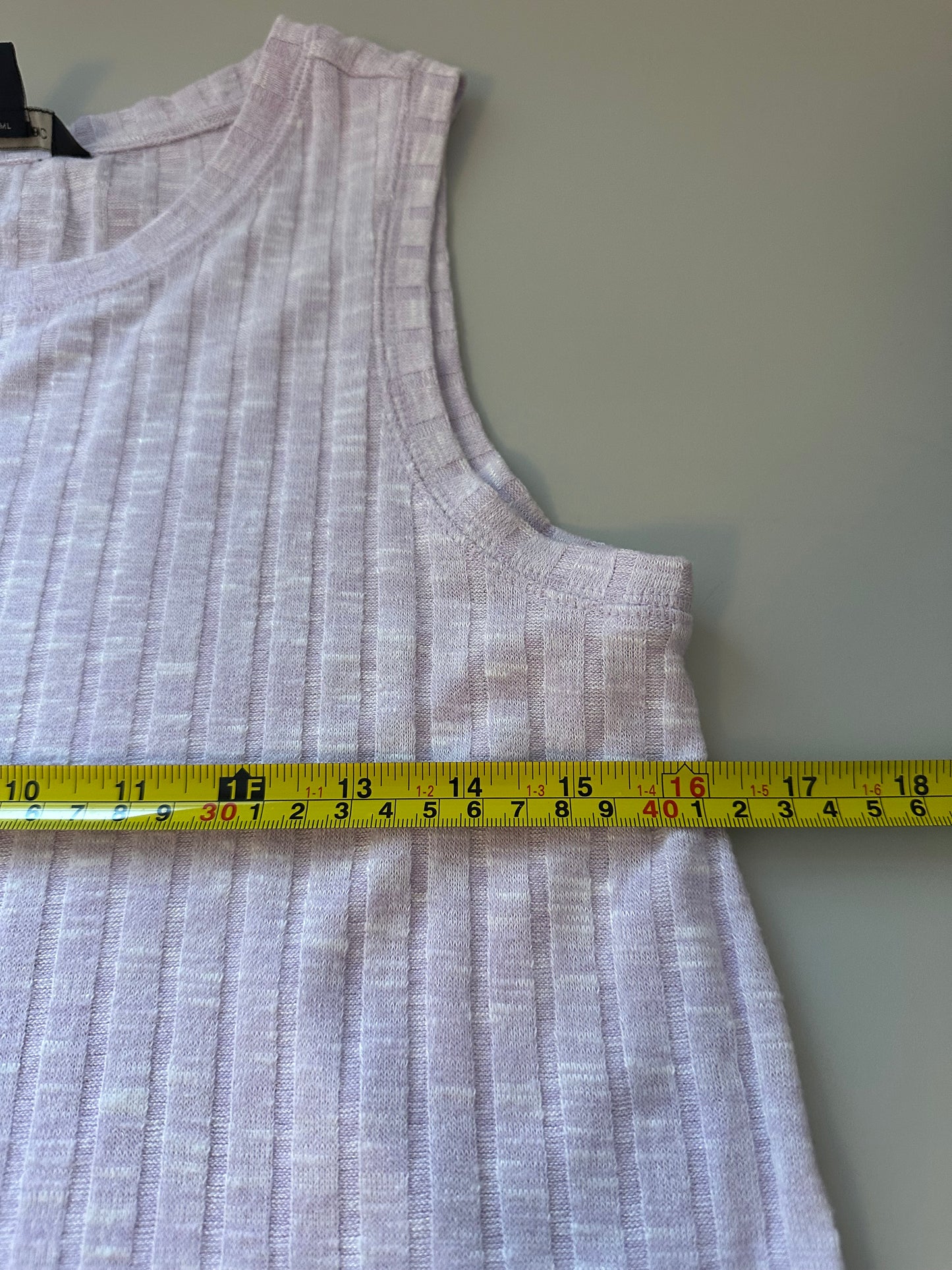 Banana Republic Ribbed Sleeveless Knit Tank Top in Lilac | Size XS