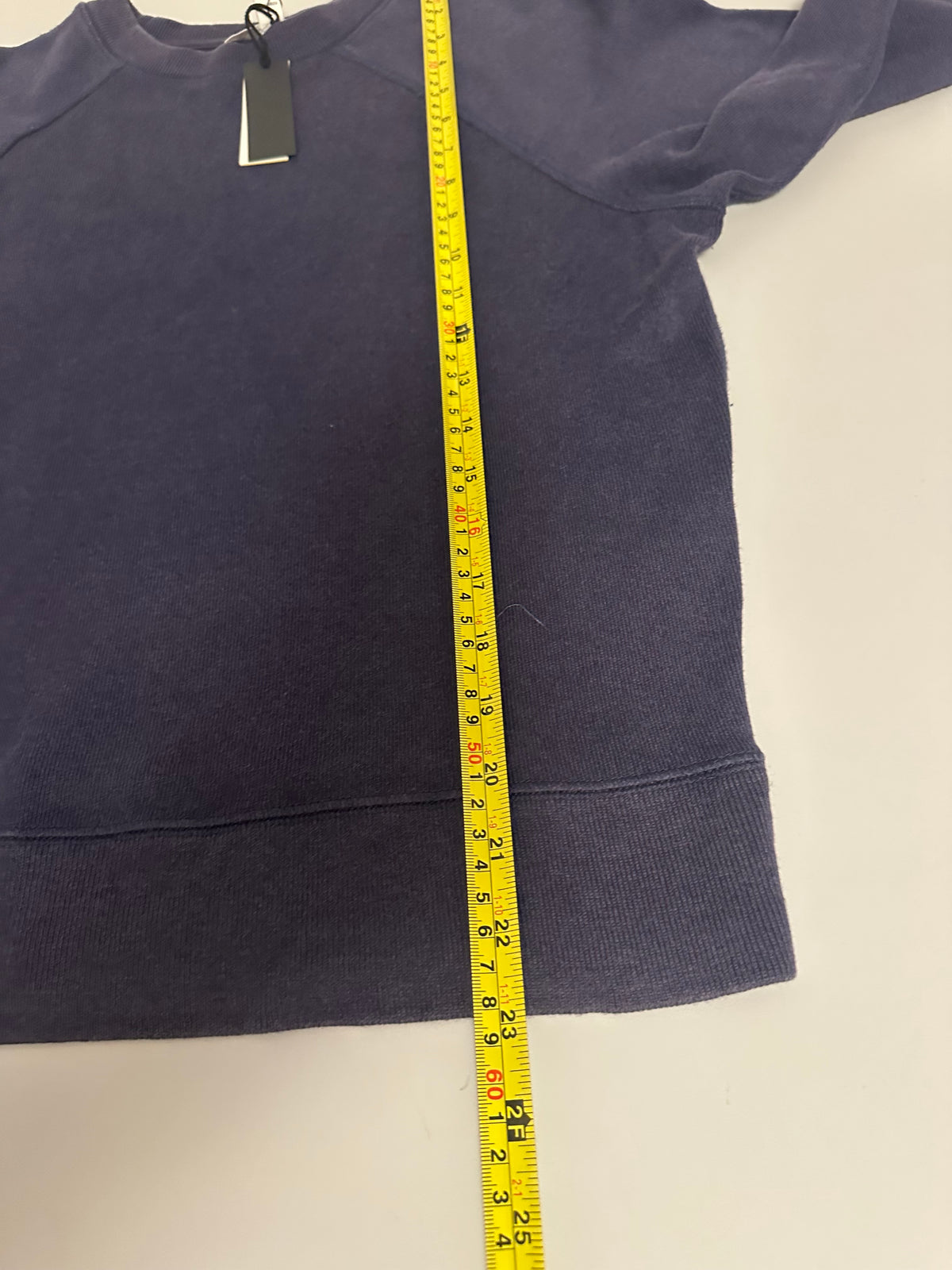 NWT Banana Republic Navy Blue Raglan Sleeve Crew Neck Sweatshirt | Size Small