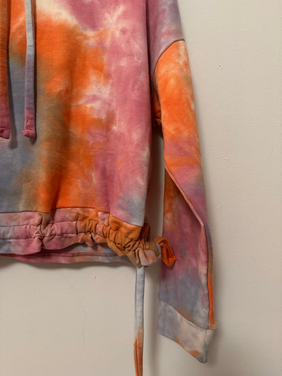 BLANKNYC Tie Dye Cropped Hoodie | Size XS