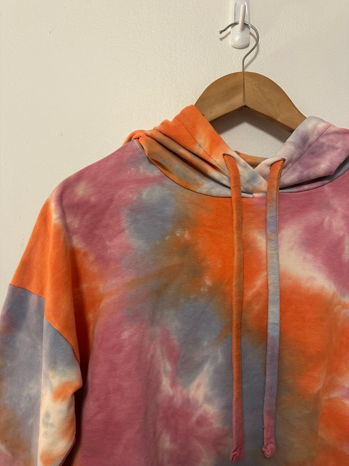 BLANKNYC Tie Dye Cropped Hoodie | Size XS