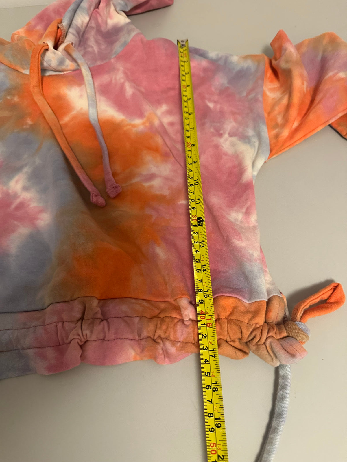 BLANKNYC Tie Dye Cropped Hoodie | Size XS