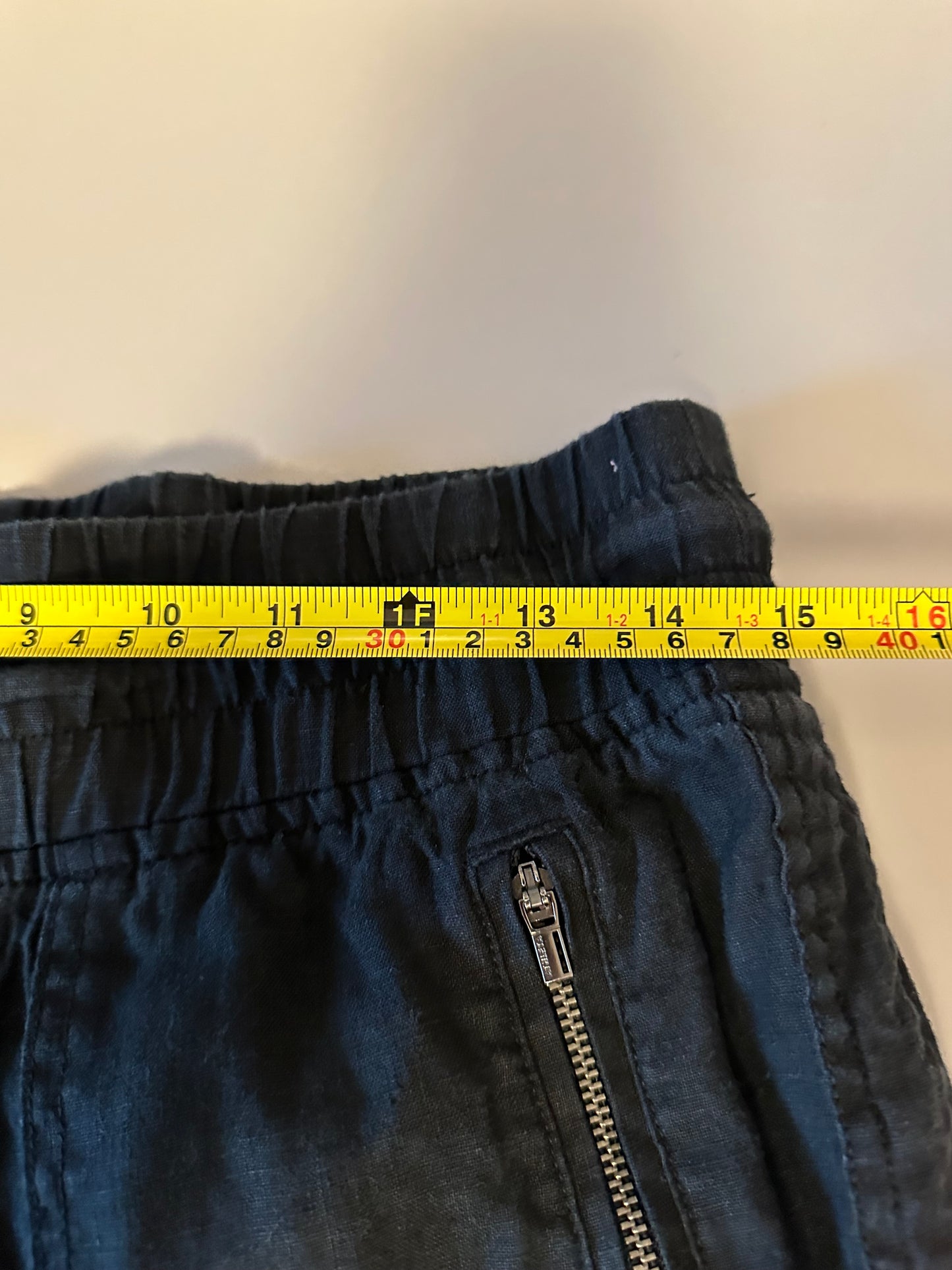 Athleta Cabo Linen Jogger Pants in Black | Size 6