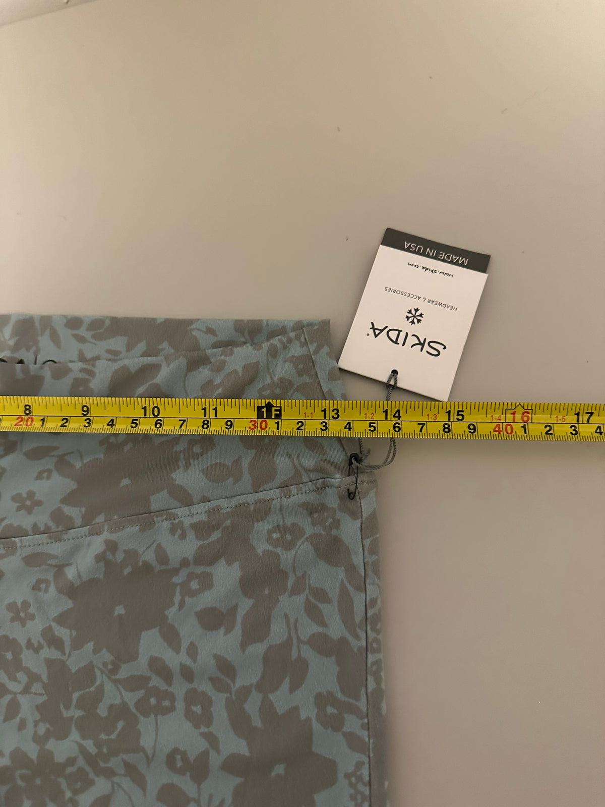 NWT Skida Blue Floral Shadow Visca Wide Leg Pants | Size 1 (Small)