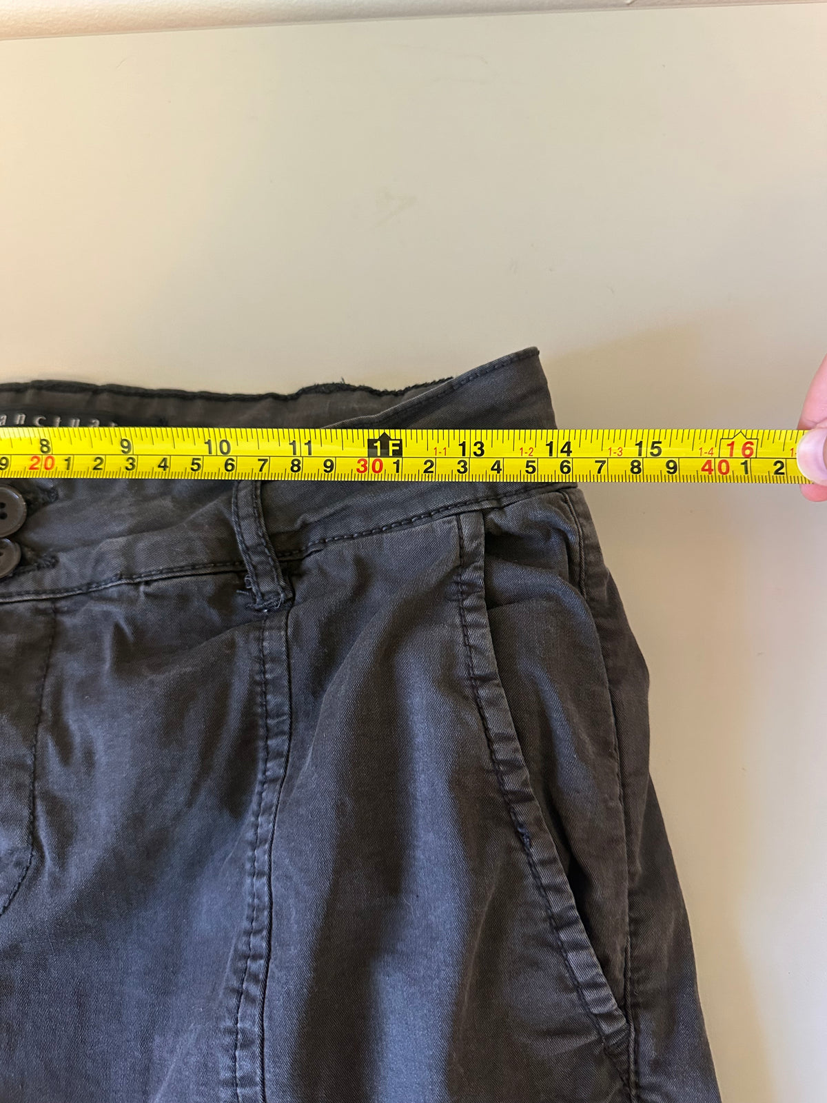 Sanctuary Standard Surplus Cargo Jogger Pants in Charcoal Gray | Size 27