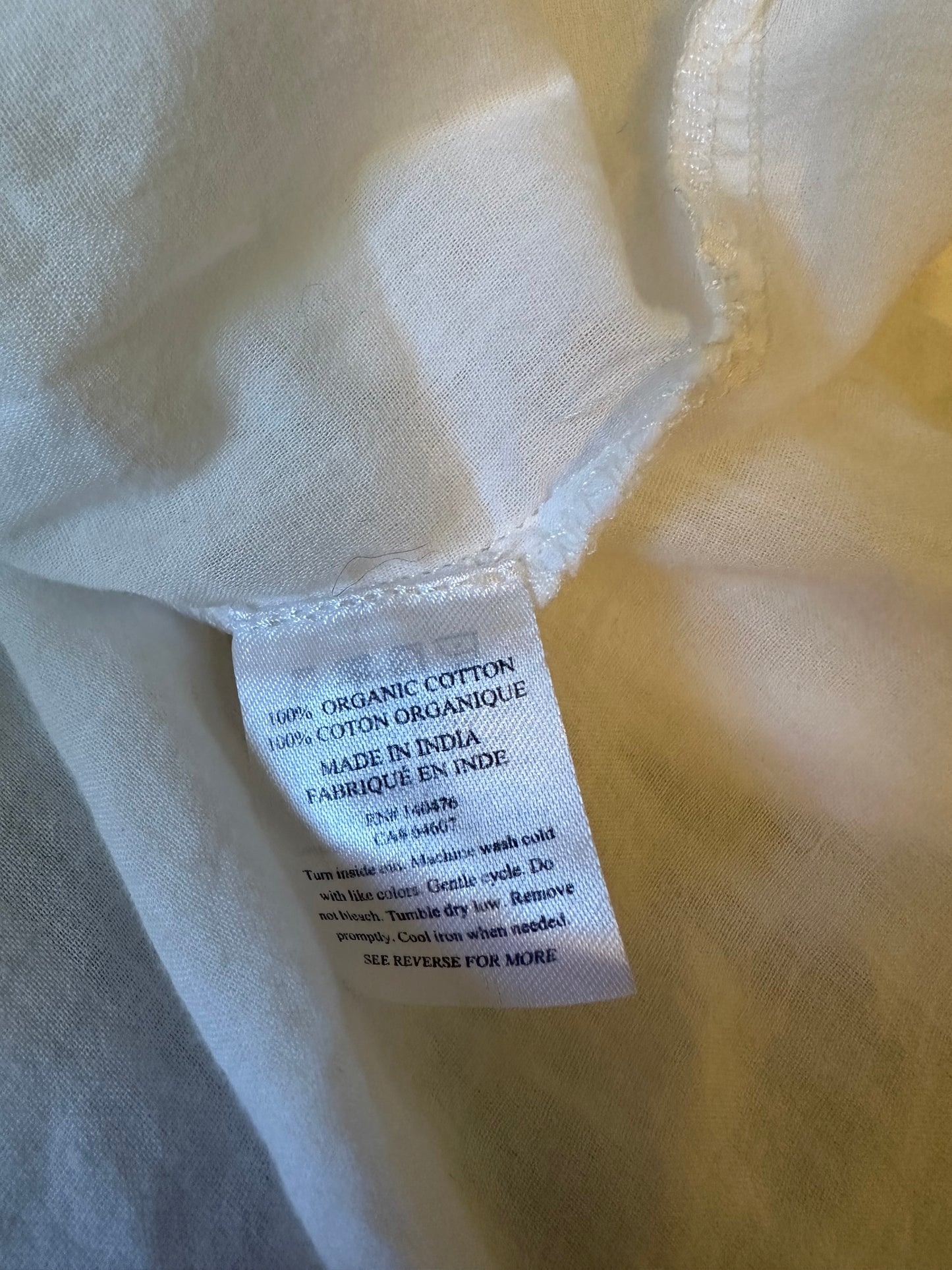 Faherty Dream Cotton Gauze Kasey Dress in White | Size XS