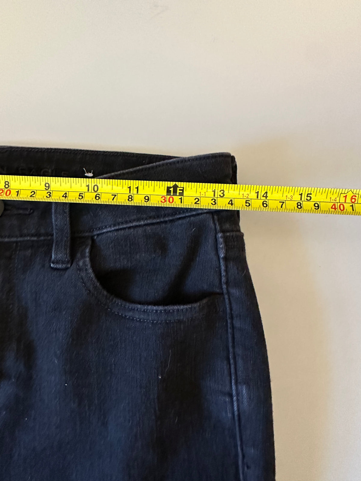 American Eagle Outfitters Black High Rise Skinny Jeans | Size 4 Short