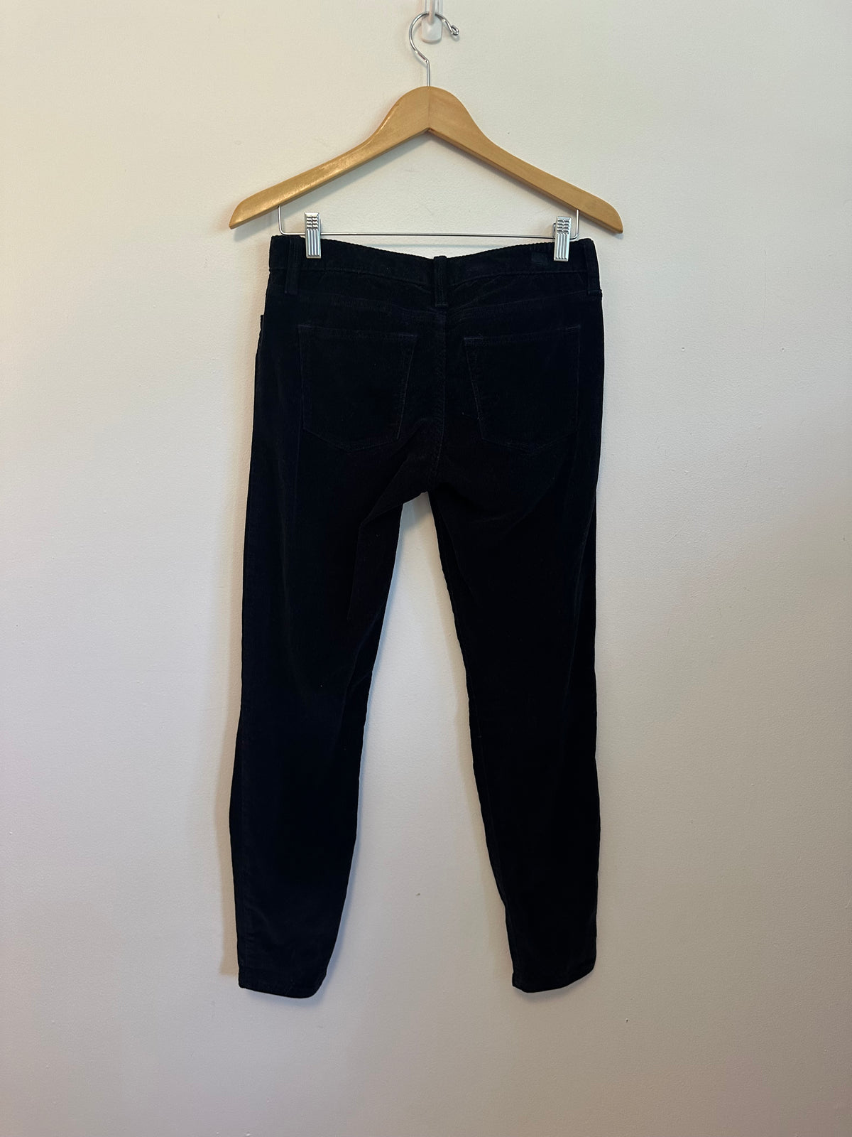 Banana Republic Black Corduroy Skinny Pants | Size 27